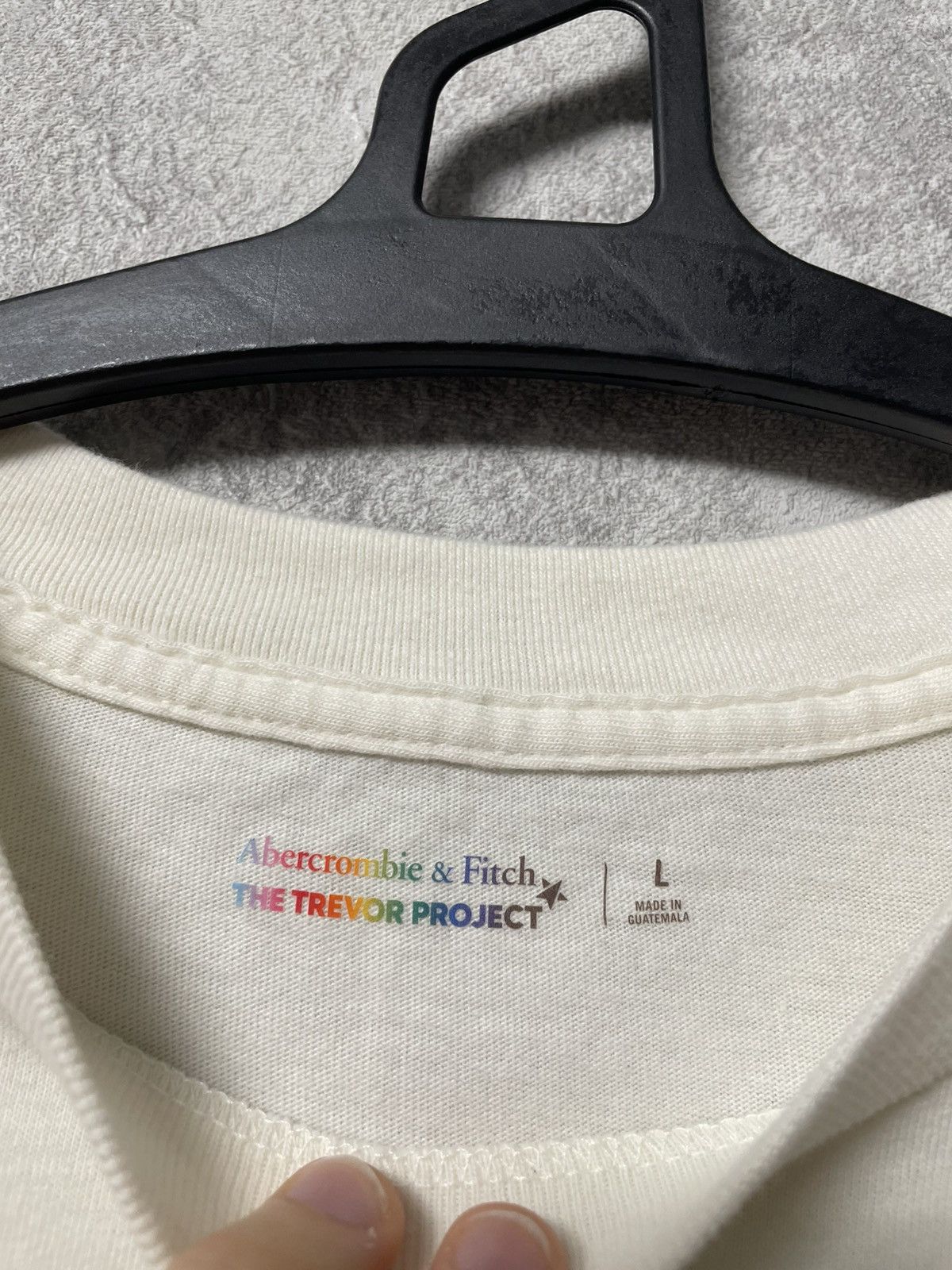 Keith Haring Abercrombie Fitch x Keith Haring Heart White T-Shirt Y2K Size US L / EU 52-54 / 3 - 8 Thumbnail