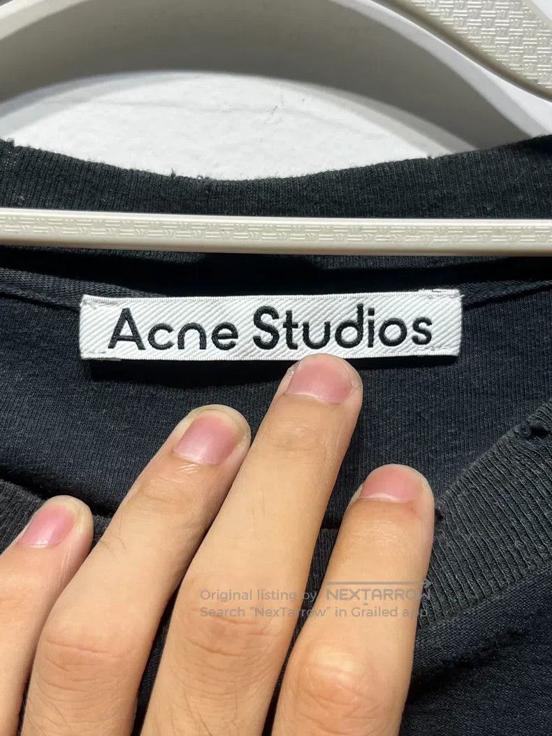Acne Studios Acne Studios 1996 Letter Print Vintage Long Sleeve T-Shirt Size US S / EU 44-46 / 1 - 2 Thumbnail