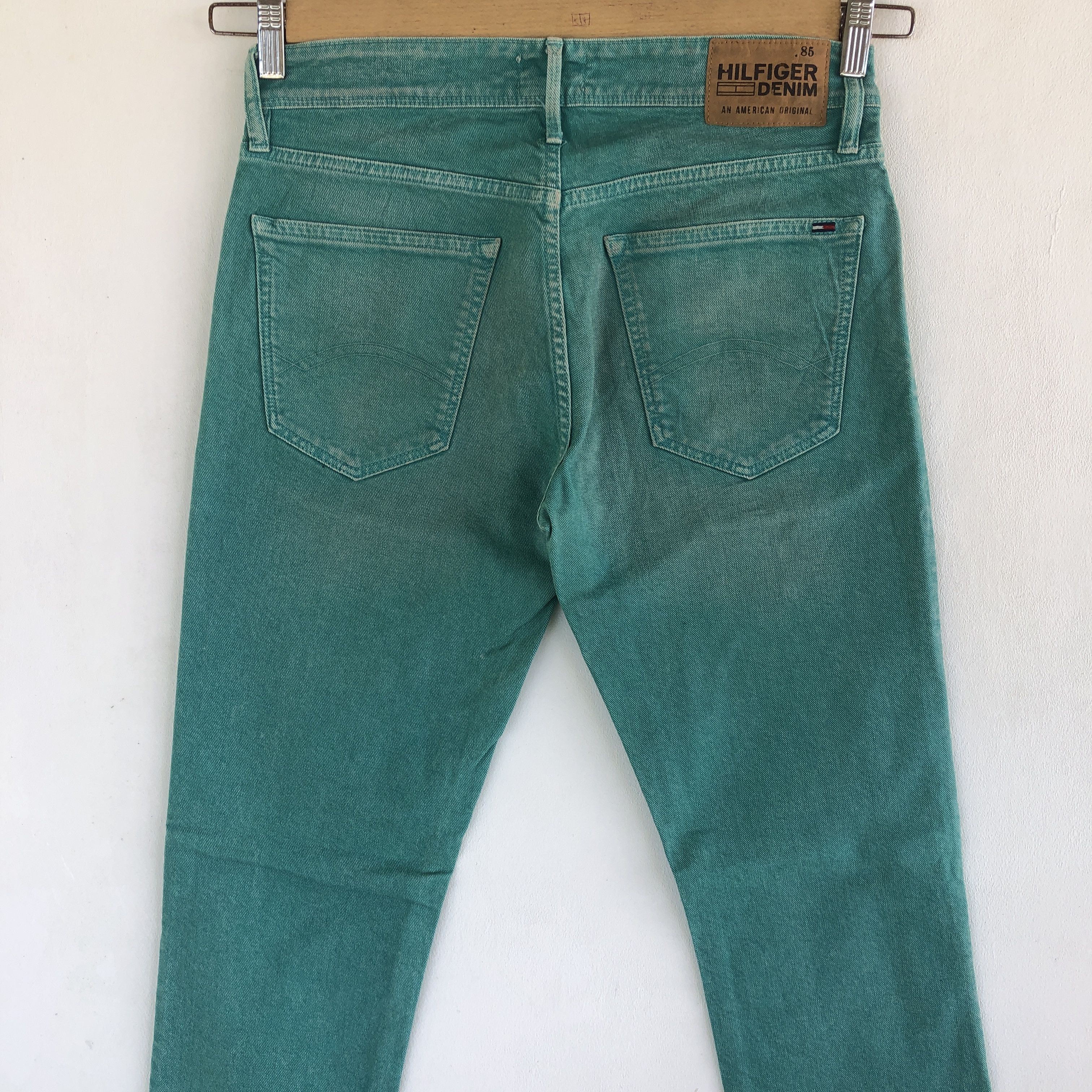 Tommy Hilfiger Green Tommy Hilfiger Jeans Tommy Hilfiger Denim Pants Size US 30 / EU 46 - 4 Thumbnail