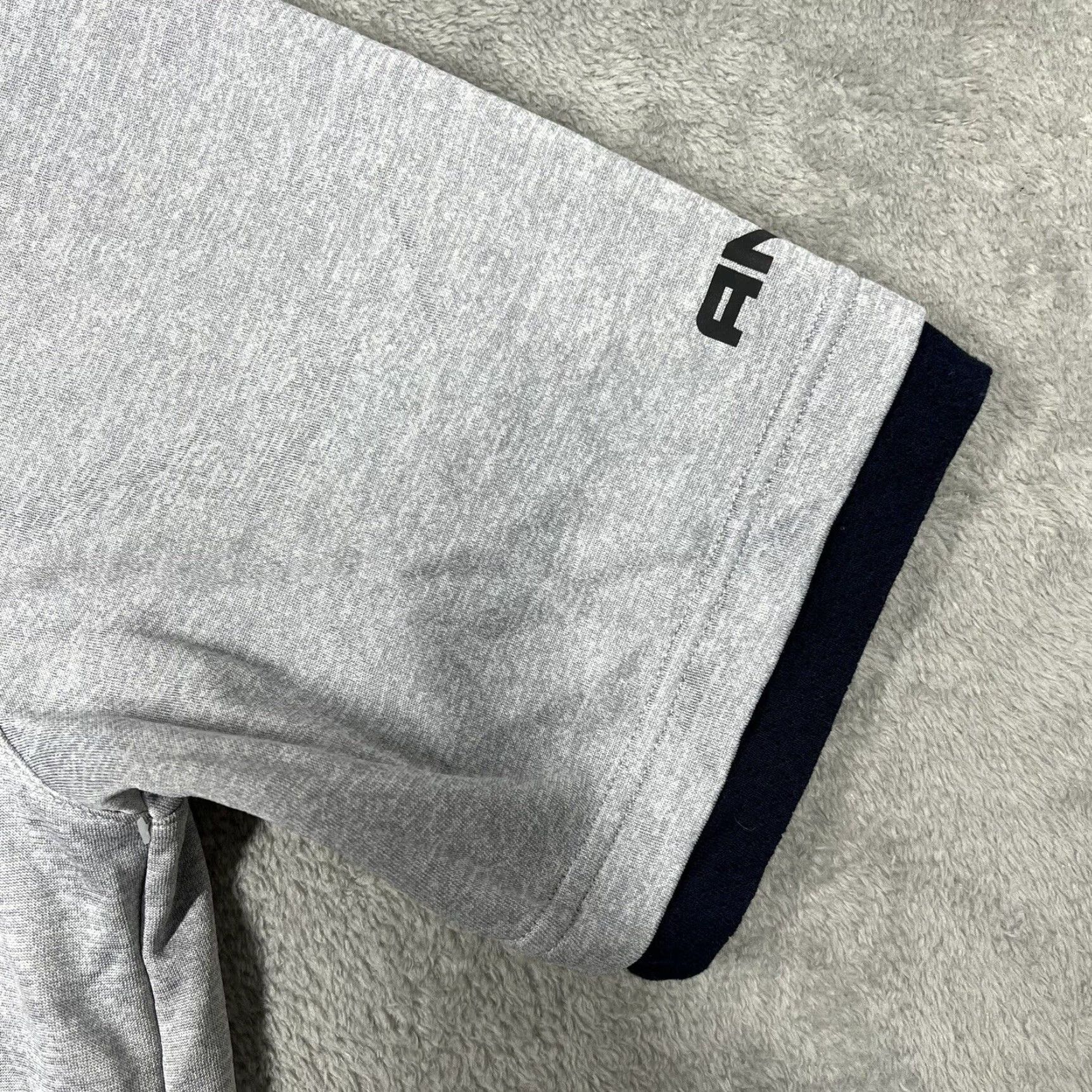 Vintage AND1 Legendary Basketball Mens T-Shirt XL Light Gray Navy Blue Short Sleeve Size US XL / EU 56 / 4 - 5 Thumbnail