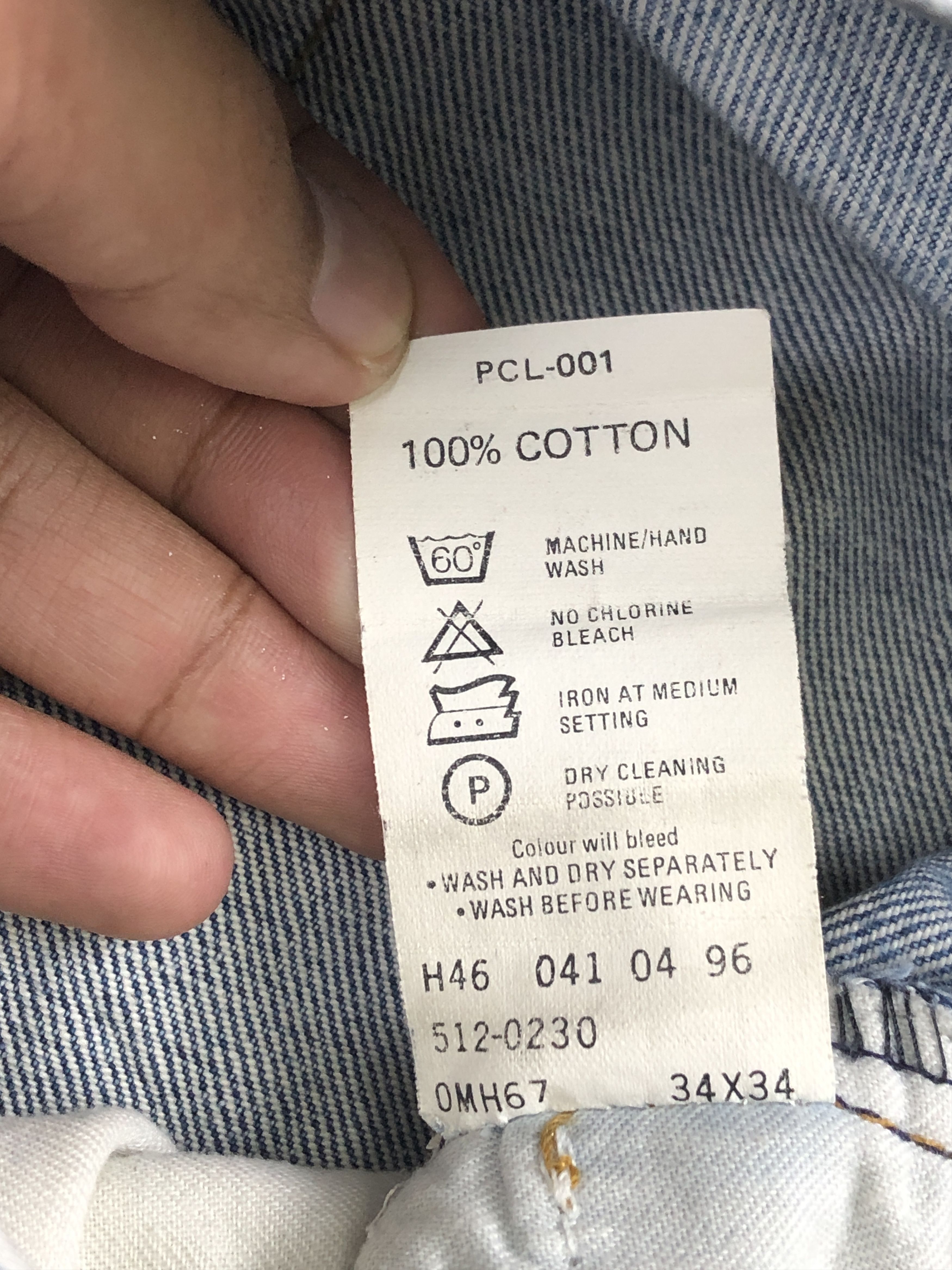 Levi's Vintage 90s Levis 514 Lightwash Jeans DP2442 Size US 32 / EU 48 - 8 Thumbnail