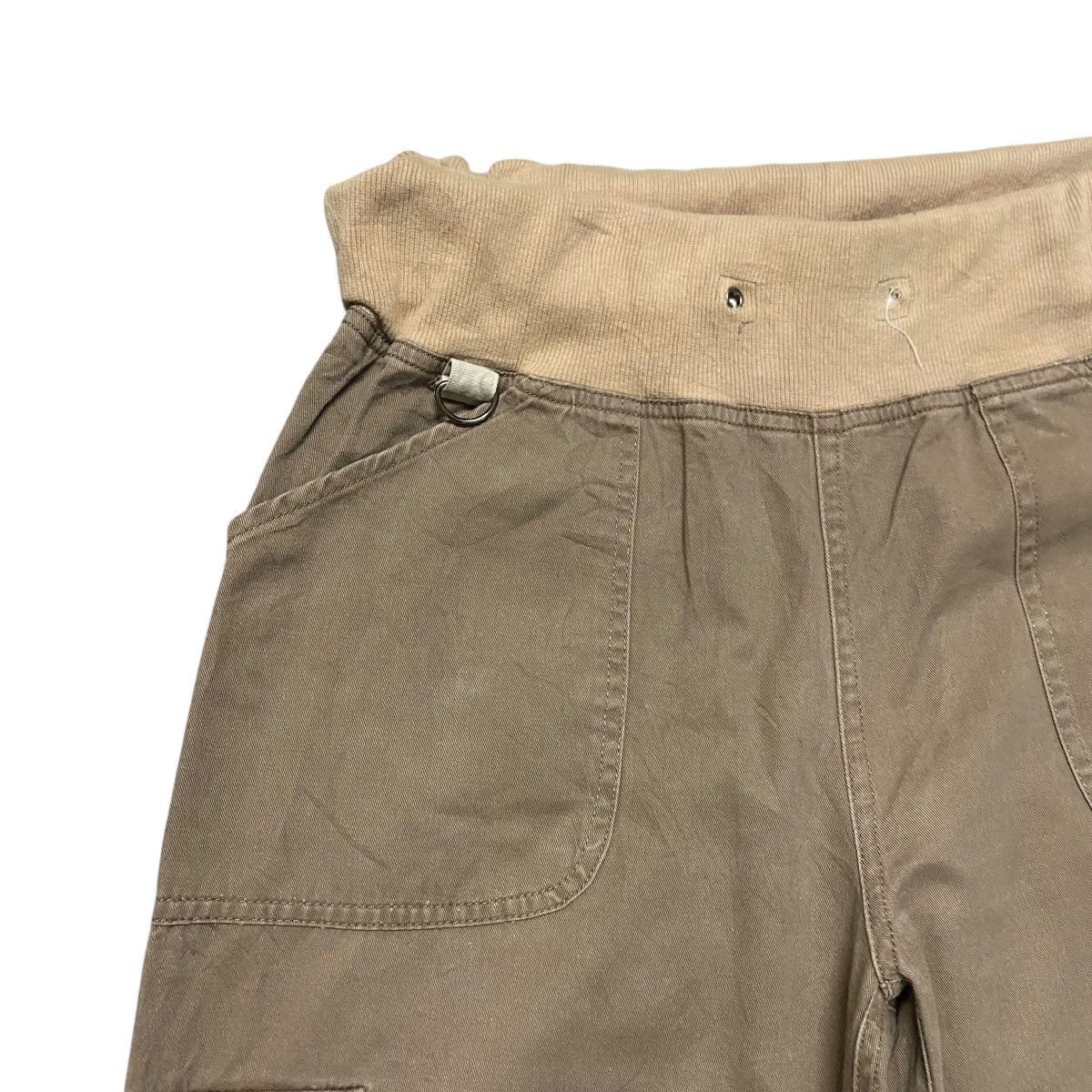 Japanese Brand Black Baccara Parachute Cargo Flare Pants Size US 34 / EU 50 - 4 Thumbnail