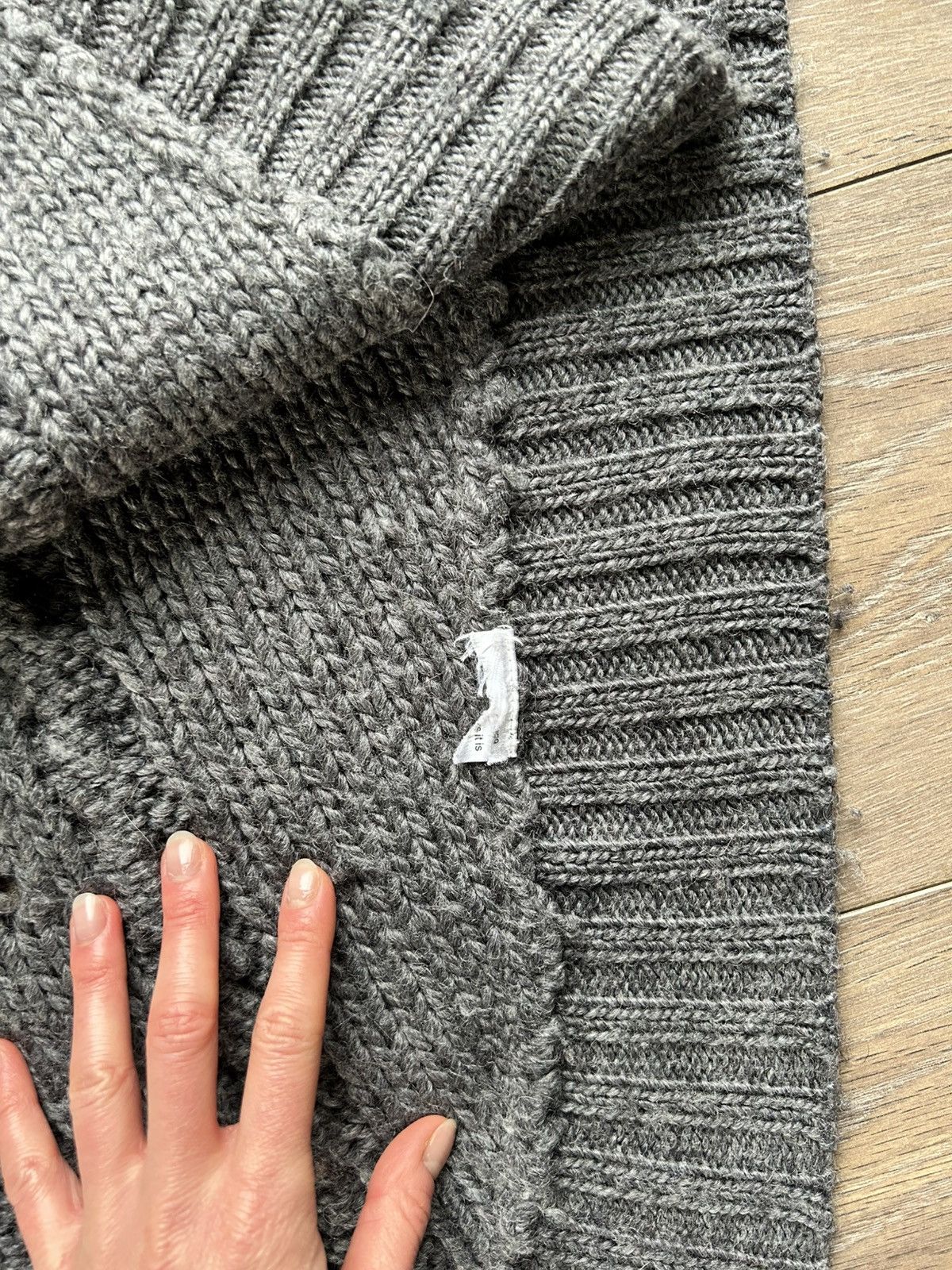 Other Day Birger et Mikkelsen wool cape poncho one size Size ONE SIZE - 7 Thumbnail