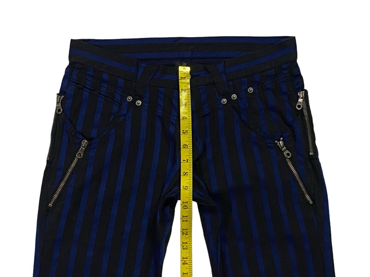 PPFM PPFM Striped Black And Blue Jeans Size US 32 / EU 48 - 5 Thumbnail