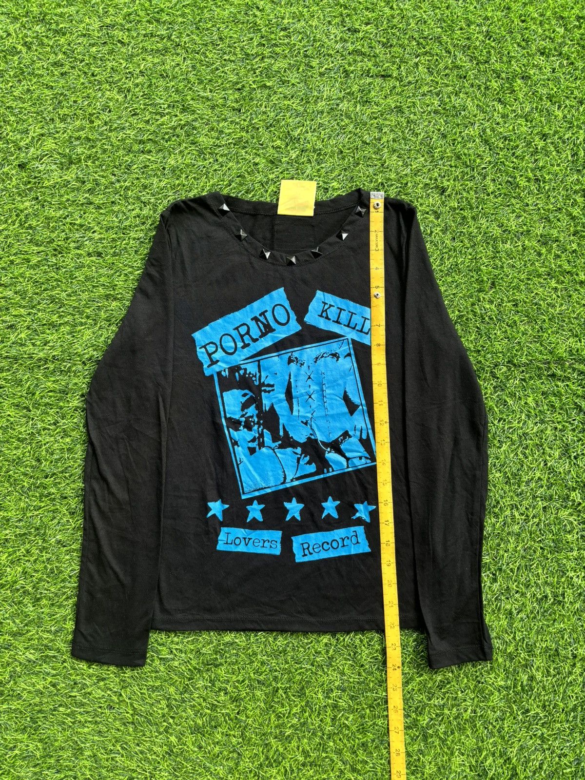 Hysteric Glamour Super Lovers Tokyo Porno Kill Lovers Record Studded LS Size M / US 6-8 / IT 42-44 - 12 Thumbnail