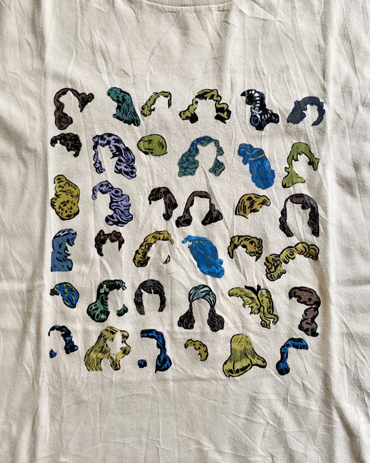 Uniqlo Uniqlo x MoMA Tshirt Cotton Beige Broken White Face Woman Size XL / US 12-14 / IT 48-50 - 6 Thumbnail