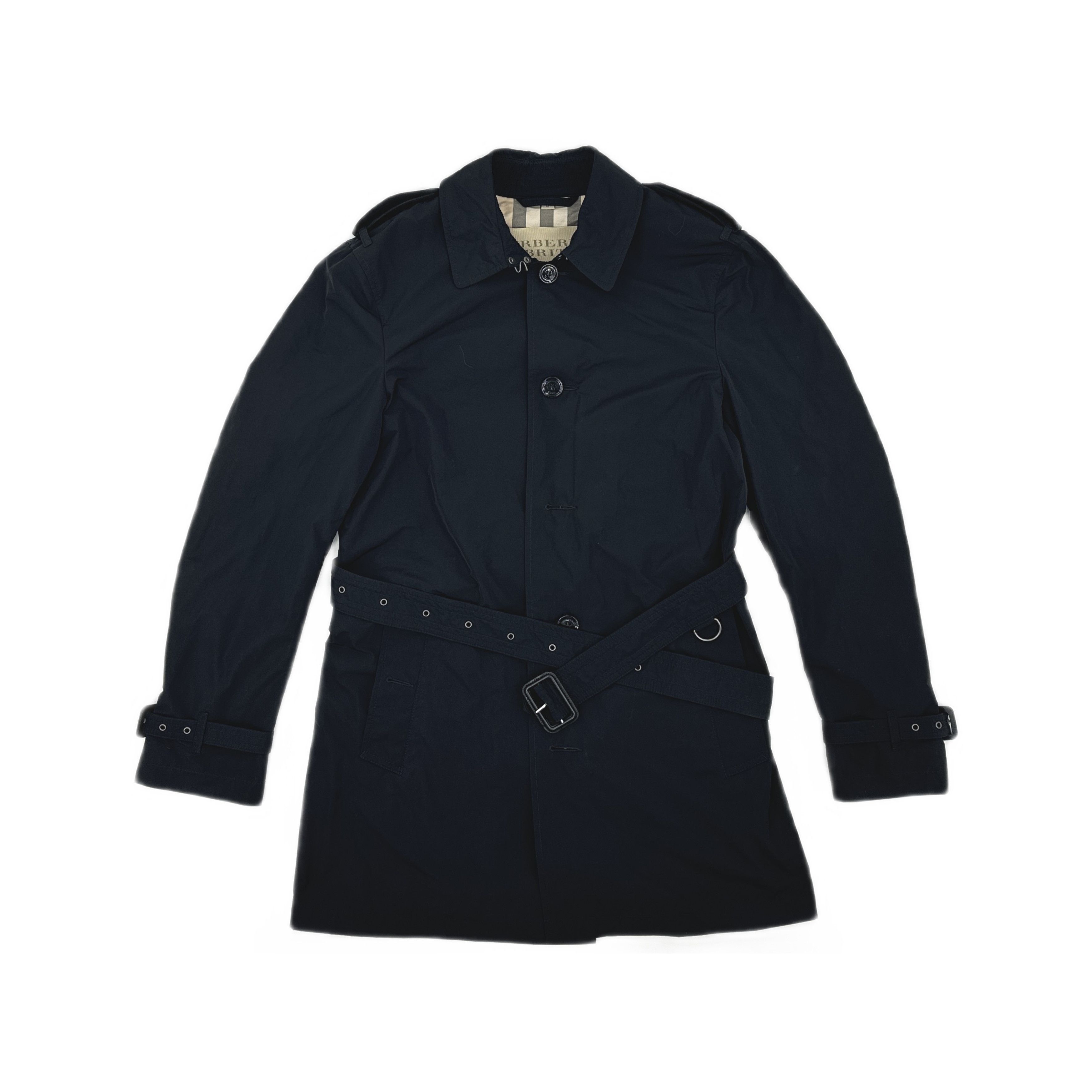 Burberry Burberry Brit Black Trench Coat Size M Size M / US 6-8 / IT 42-44 - 1 Thumbnail