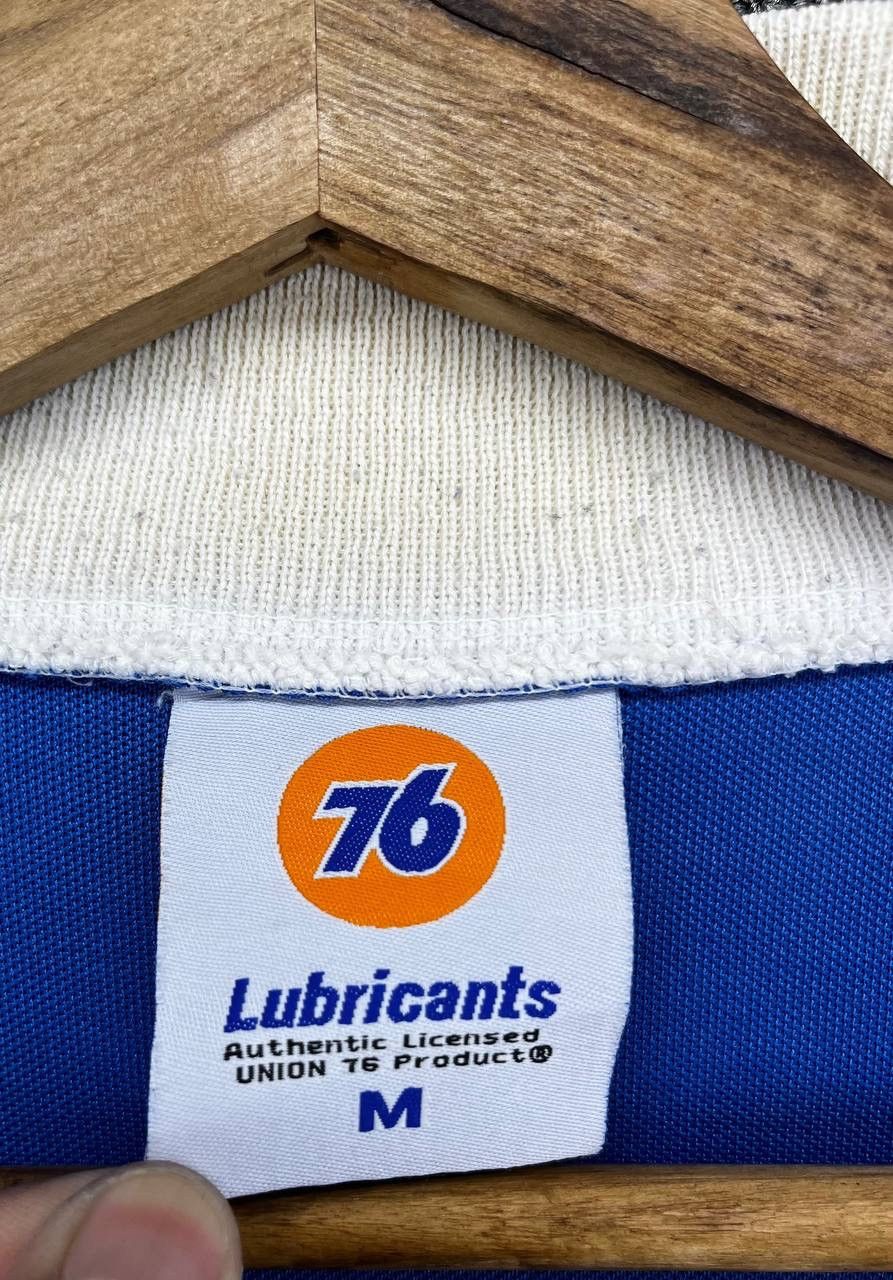 Japanese Brand Vintage Union 76 Lubricant Racing Zip Up Jacket Size US M / EU 48-50 / 2 - 6 Thumbnail