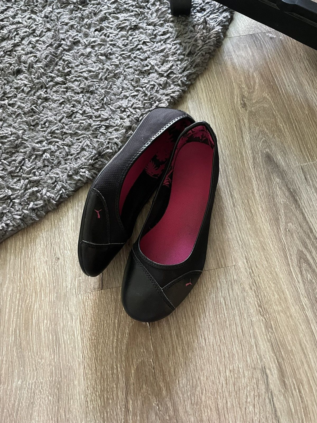 Puma × Vintage Vintage 00s Puma Ballet Flats Y2K Speedcat Princess Shoes Size US 7.5 / IT 37.5 - 7 Thumbnail