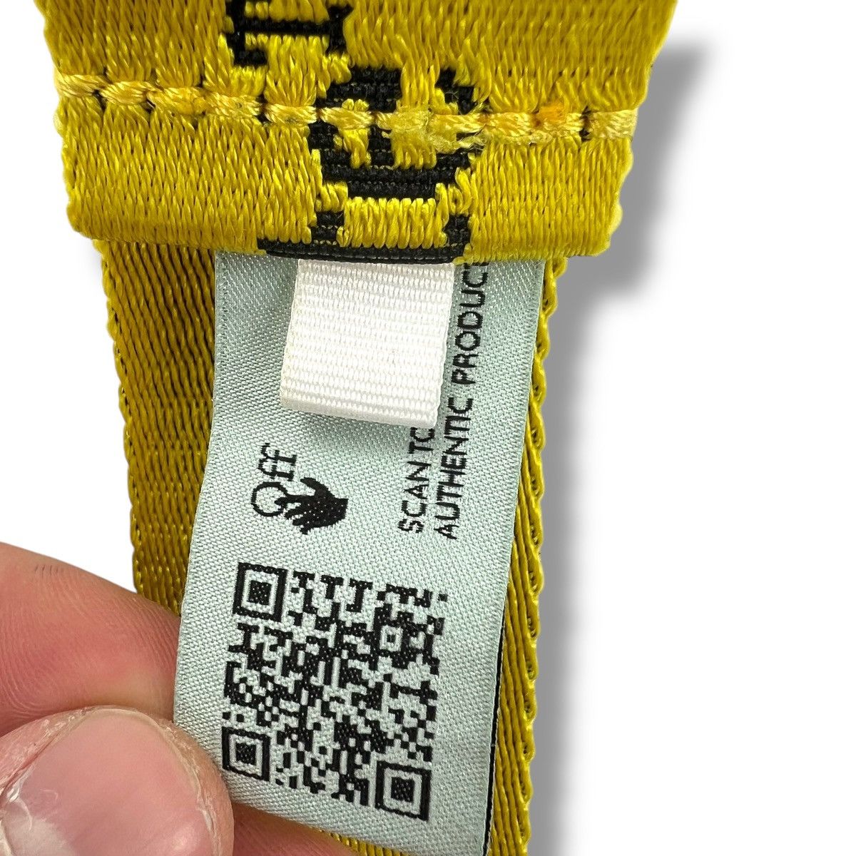 Off-White Off-White Yellow Belt Size ONE SIZE - 4 Thumbnail