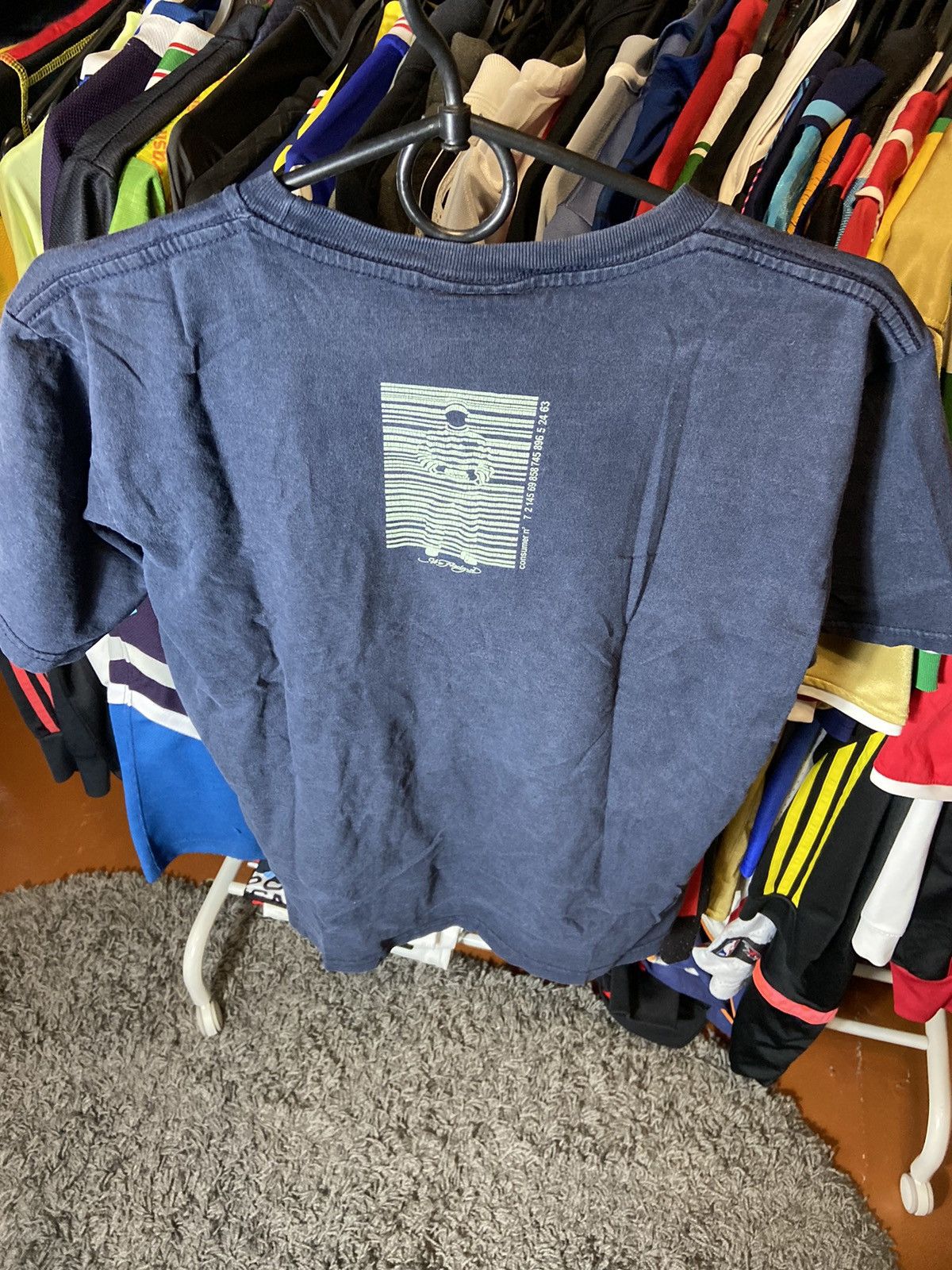 Japanese Brand × Vintage UNFLEDGED VINTAGE FADED 00s SKATEBOARD RAP PRISON SHIRT Size US M / EU 48-50 / 2 - 4 Thumbnail