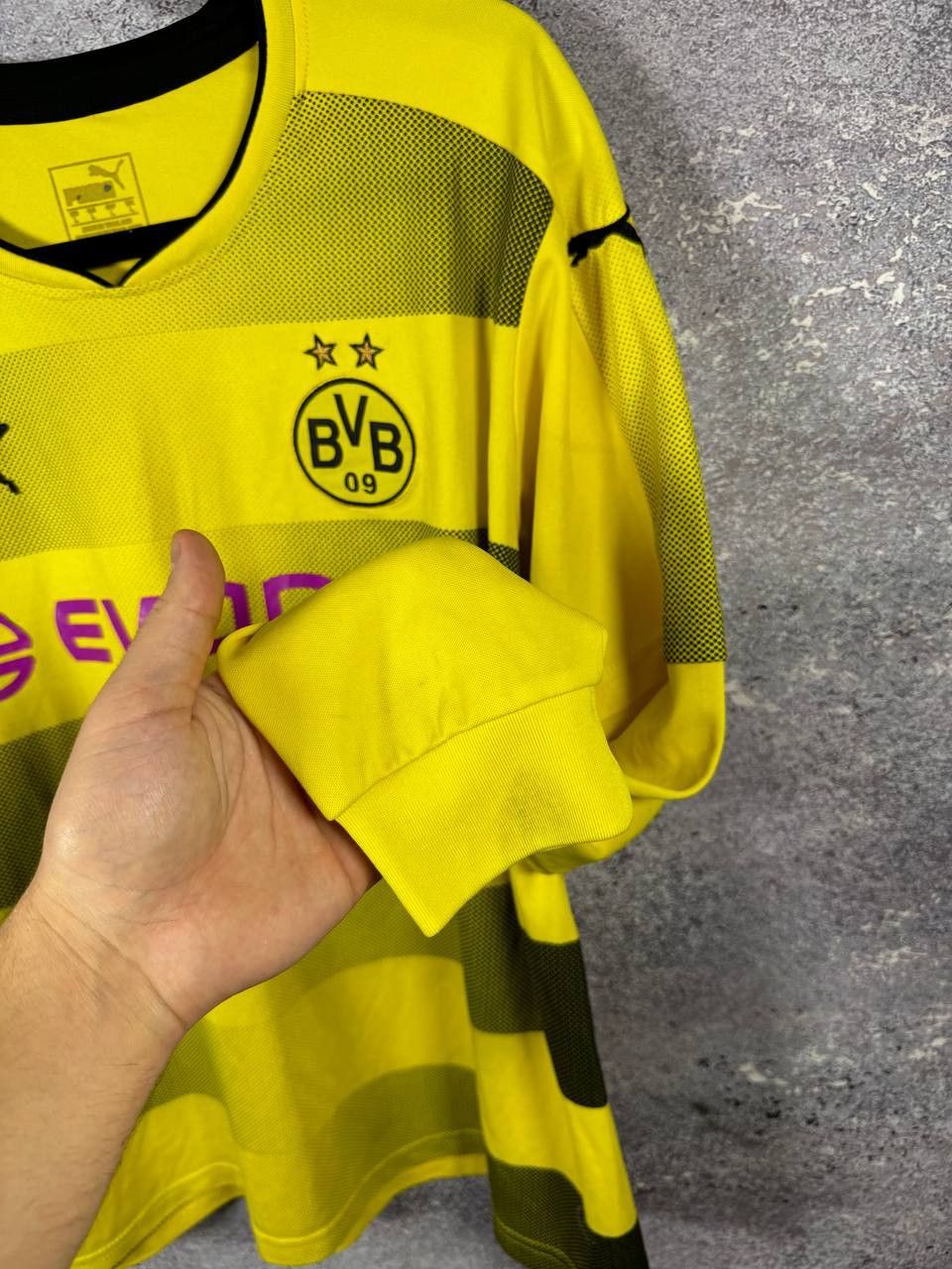 Puma × Vintage REUS Vintage Borussia Dortmund 2017/18 Puma Soccer Jersey Size US L / EU 52-54 / 3 - 12 Thumbnail
