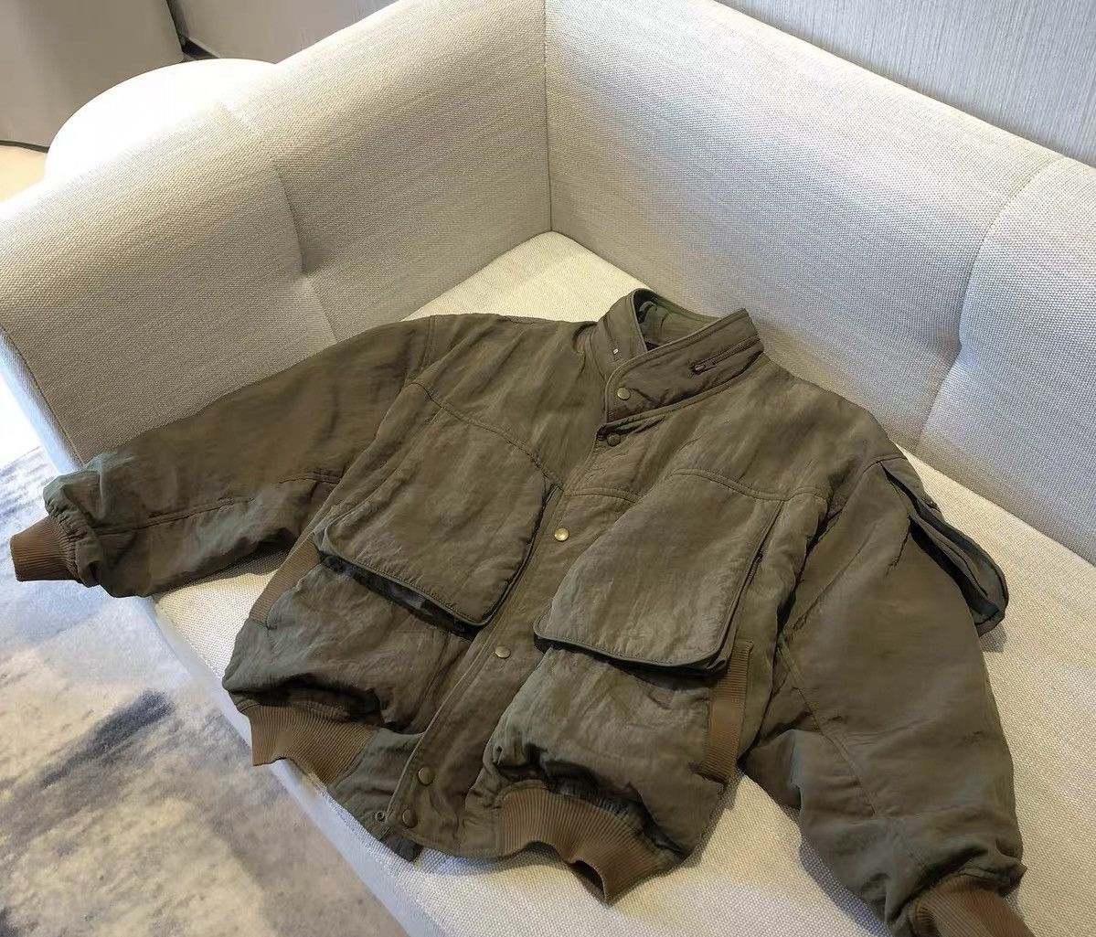 Issey Miyake HAI Sporting Gear by Issey Miyake 90s Nylon Bomber Jacket Size US M / EU 48-50 / 2 - 5 Thumbnail