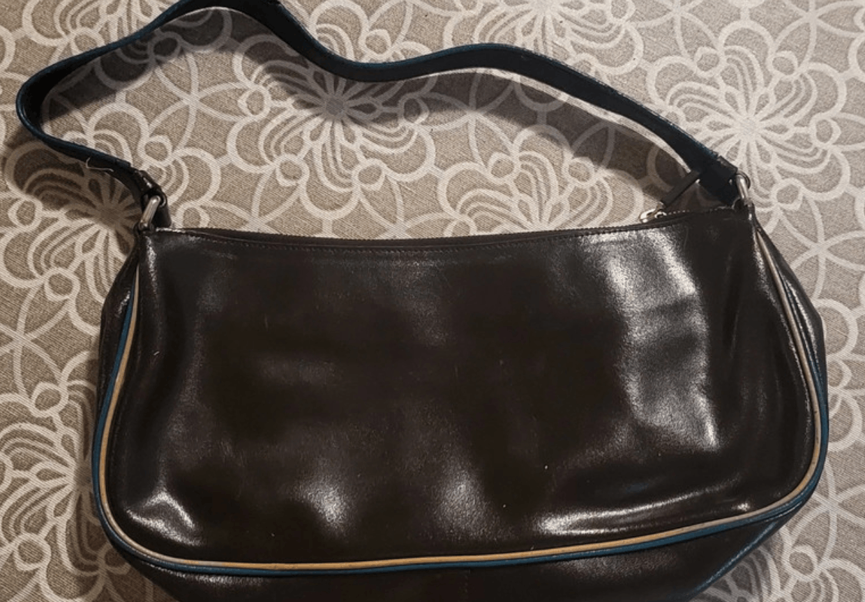 Miu Miu Miu Miu Leather Bag Nylon Mini Hobo Sport 1999 EX0155 Size ONE SIZE - 2 Thumbnail