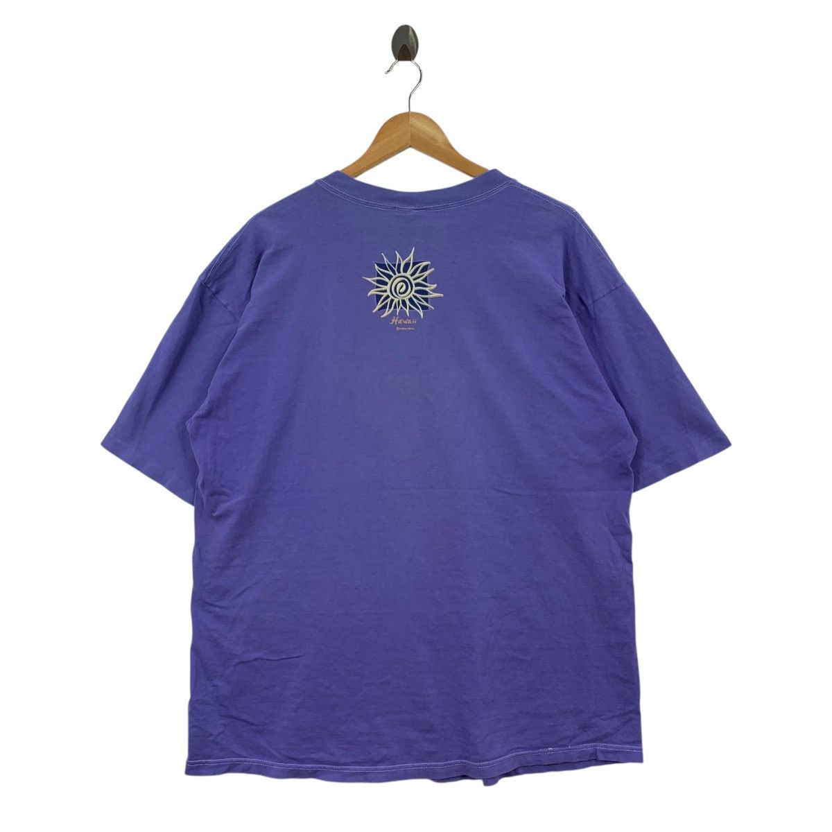 Vintage Vintage 90s HAWAII CRAZY SHIRT Starry Sunny Day Usa Tshirt Size US XL / EU 56 / 4 - 5 Thumbnail