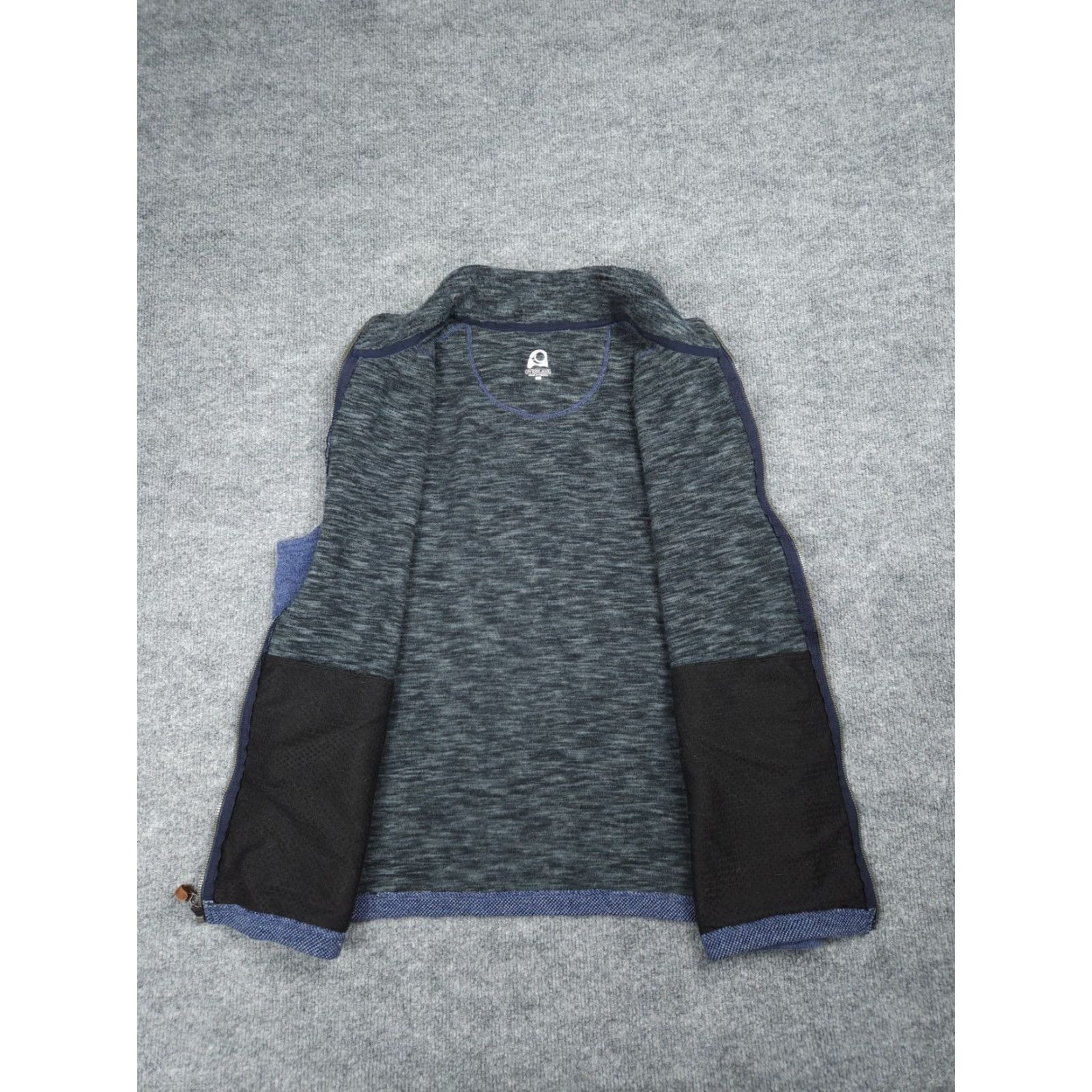 Vintage Overland Vest Mens Large Blue Wool Blend Full Zip Pockets High Neck Vest Size US L / EU 52-54 / 3 - 6 Thumbnail