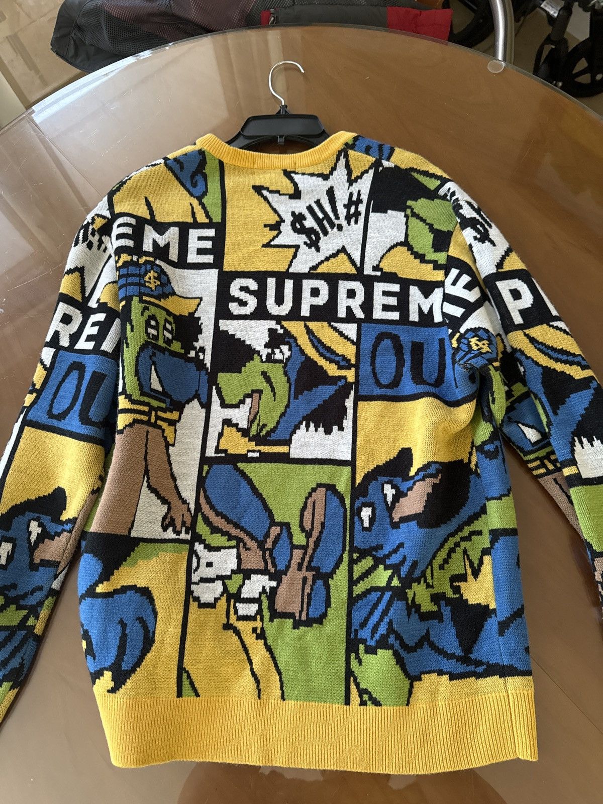 Supreme SUPREME Cartoon Sweater Size US L / EU 52-54 / 3 - 3 Thumbnail