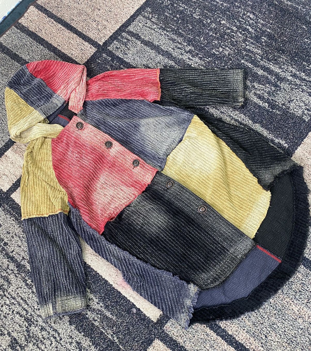 If Six Was Nine × Le Grande Bleu (L.G.B.) Japanese Brand Tatsumiya Collection multicolour Jacket Size US M / EU 48-50 / 2 - 4 Thumbnail