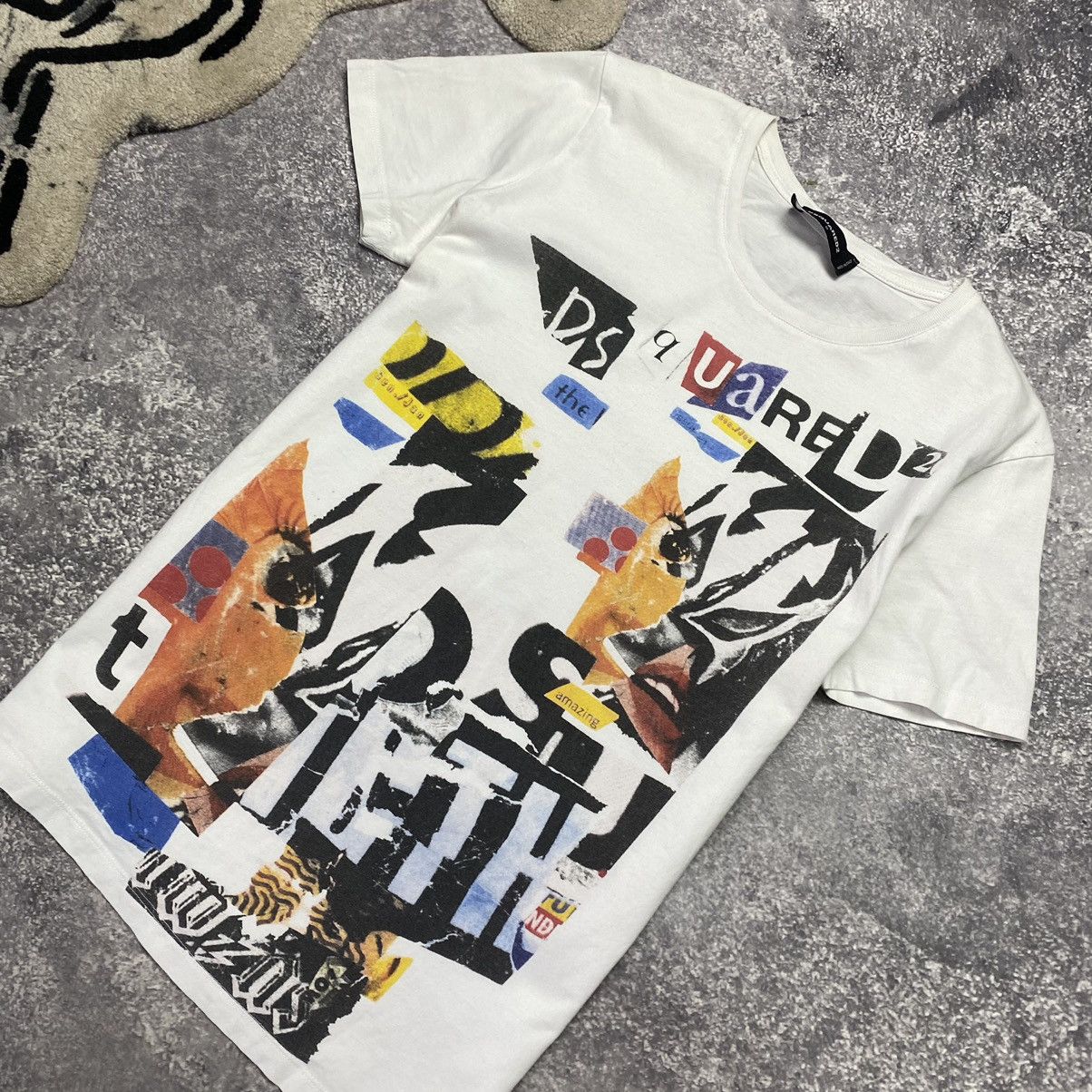 Dsquared2 Men’s Dsquared 2 Bug Graphic logo designer luxury tee Size US S / EU 44-46 / 1 - 2 Thumbnail
