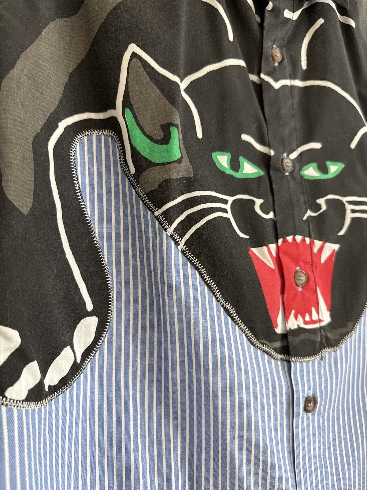 Advisry Clothing ASVISRY SS23 Striped Tiger Shirt Size US M / EU 48-50 / 2 - 4 Thumbnail