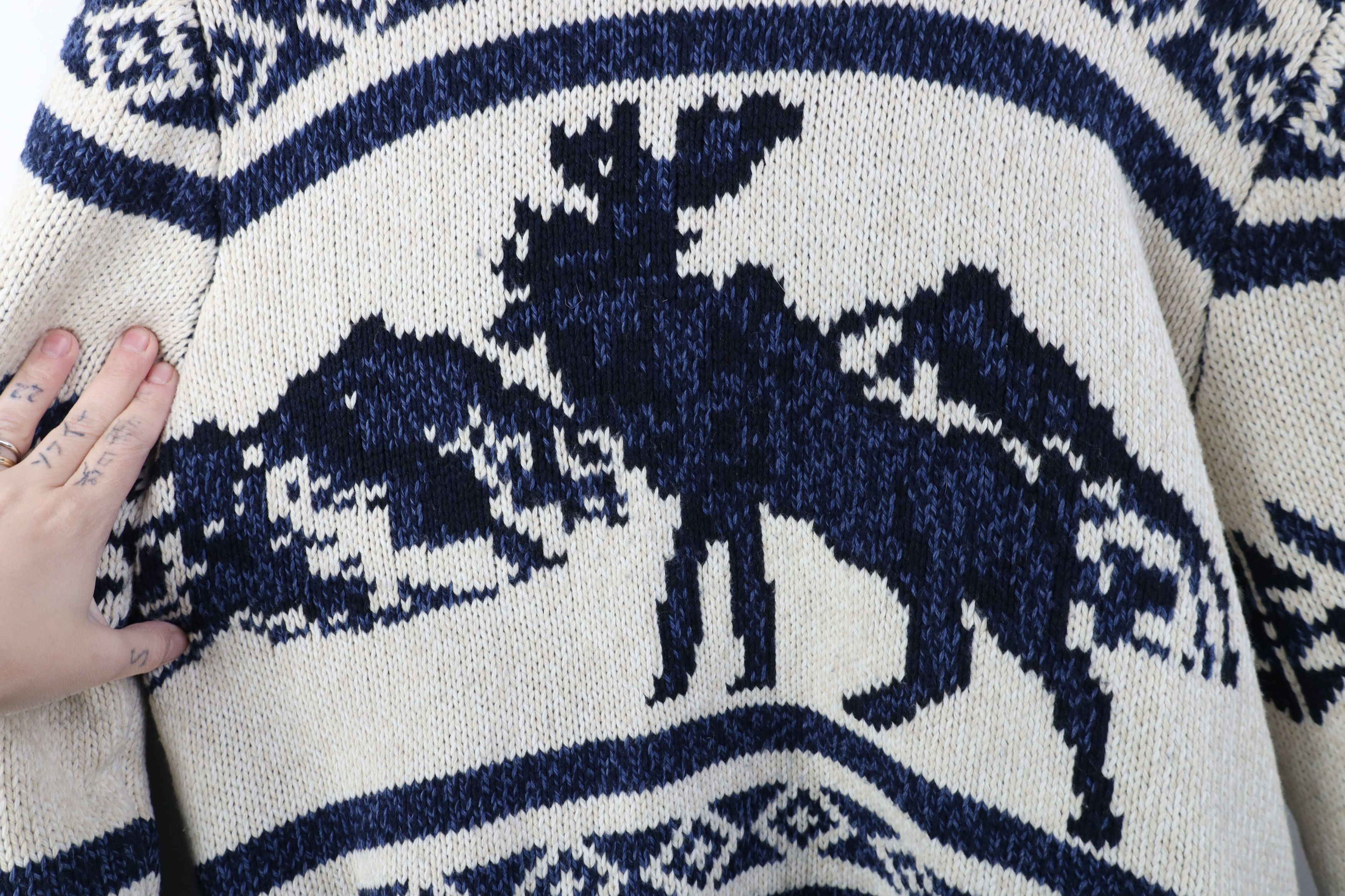 Abercrombie & Fitch Vintage 90s Y2K Abercrombie & Fitch Fair Isle Sweater Size US XL / EU 56 / 4 - 12 Thumbnail