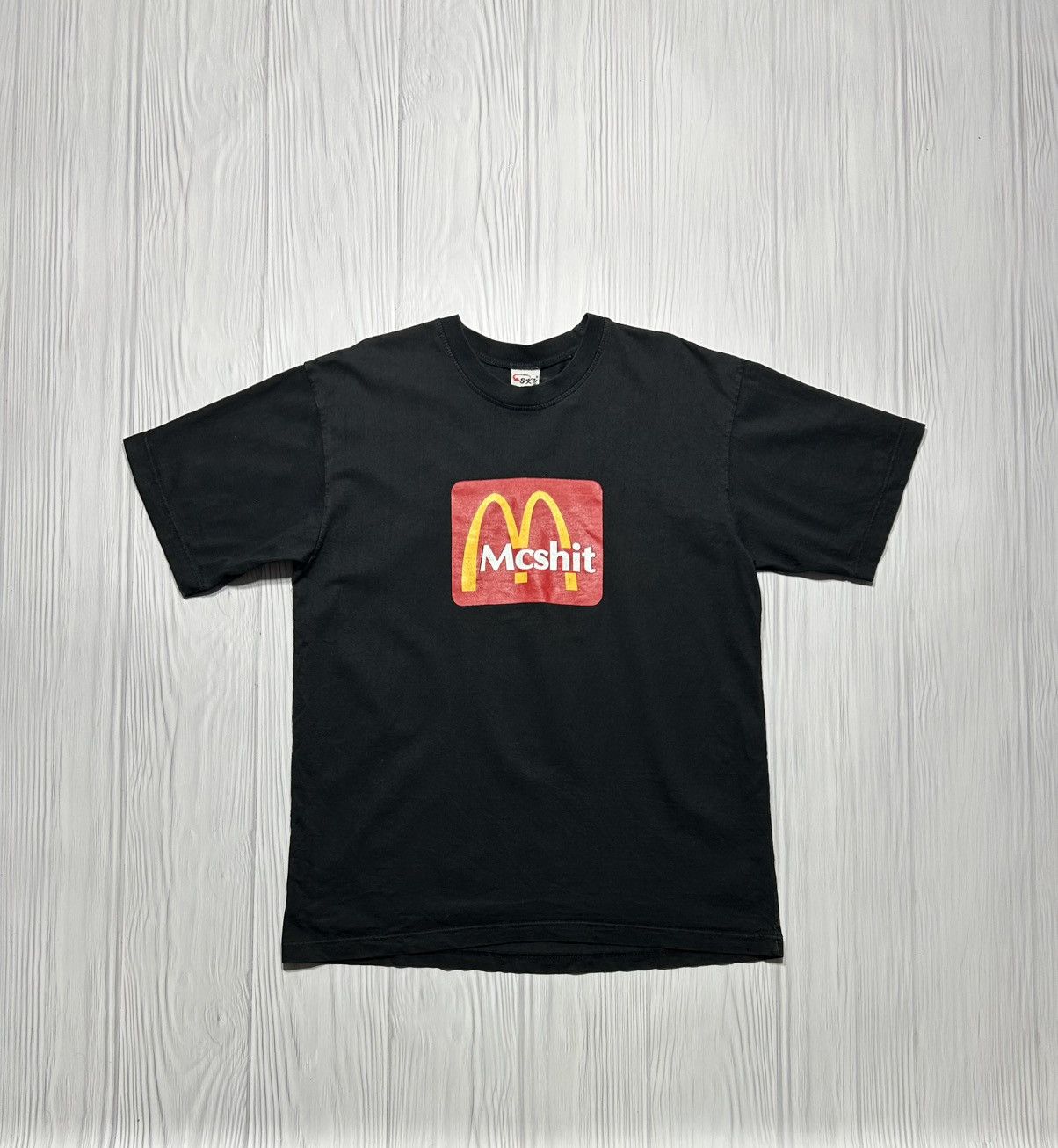 Vintage Vintage Mcshit Humor Parody T-Shirt Size XL Size US XL / EU 56 / 4 - 1 Thumbnail