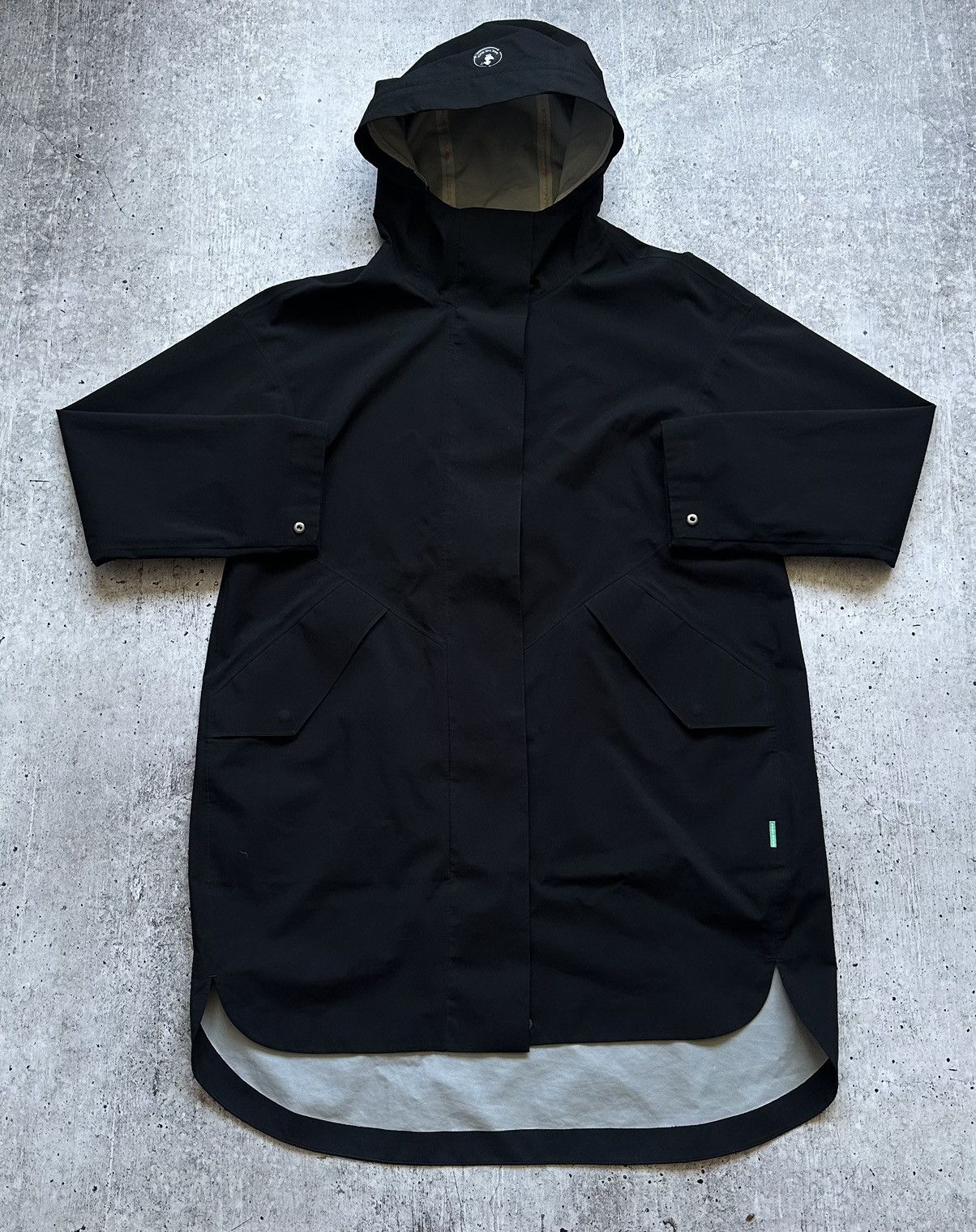 Save The Duck Women's Save the Duck Recycled Long Rain Jacket Size M / US 6-8 / IT 42-44 - 1 Thumbnail