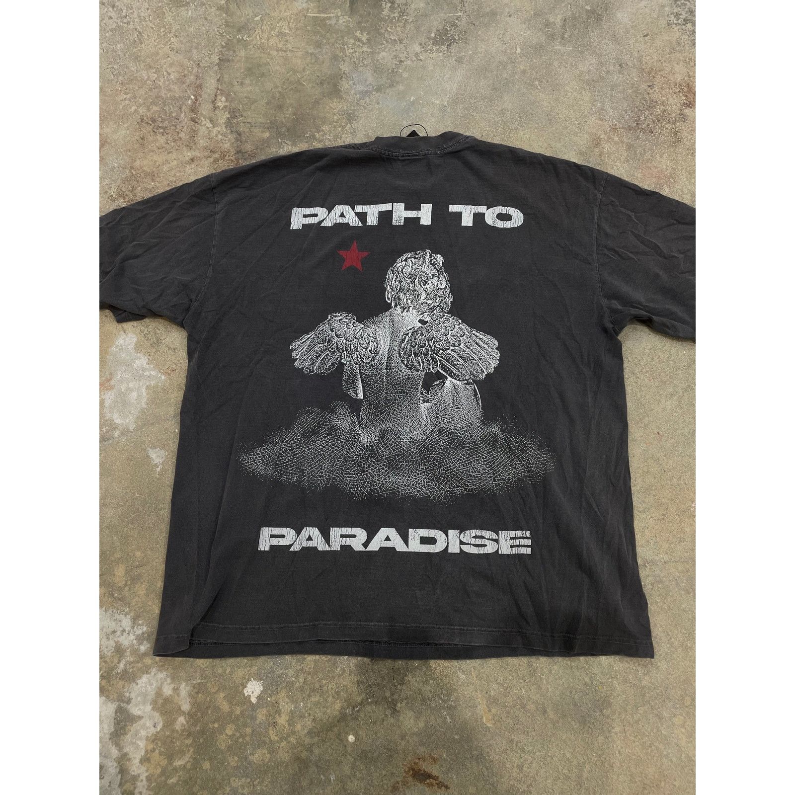 HELLSTAR Hellstar Cherub Tee Grey Used XL Size US XL / EU 56 / 4 - 2 Thumbnail