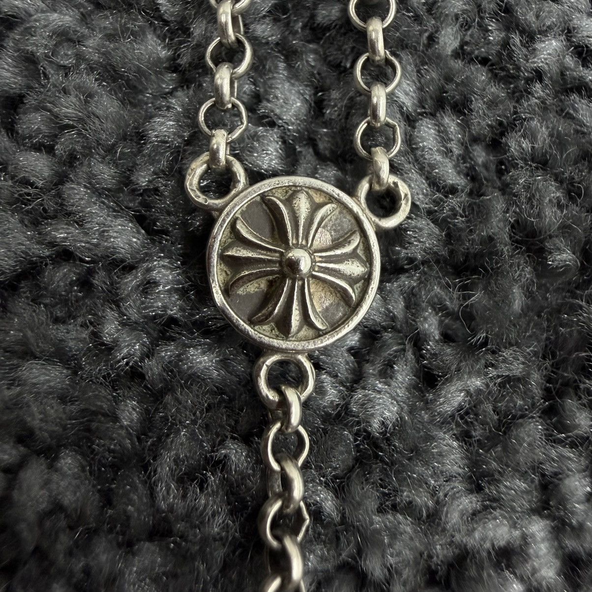Chrome Hearts Chrome Hearts Rosary Babyfat Necklace Size ONE SIZE - 2 Thumbnail