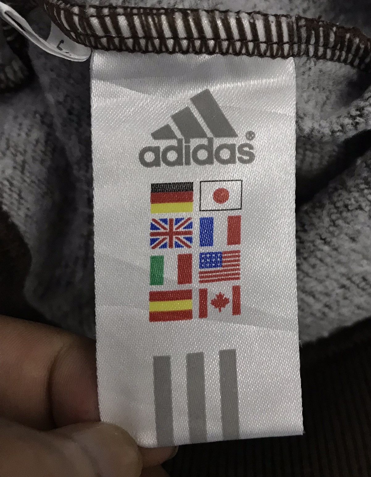 Adidas × Vintage Vintage Adidas Sweatshirt Size US L / EU 52-54 / 3 - 8 Thumbnail
