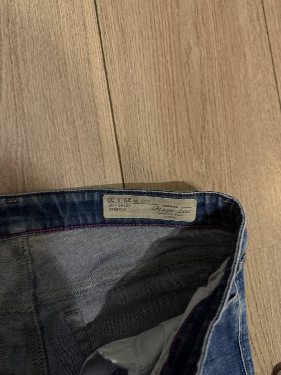 Diesel Diesel Skinzee Low Jeans Womens W26 L30 super slim skinny Size 26" / US 2 / IT 38 - 4 Thumbnail