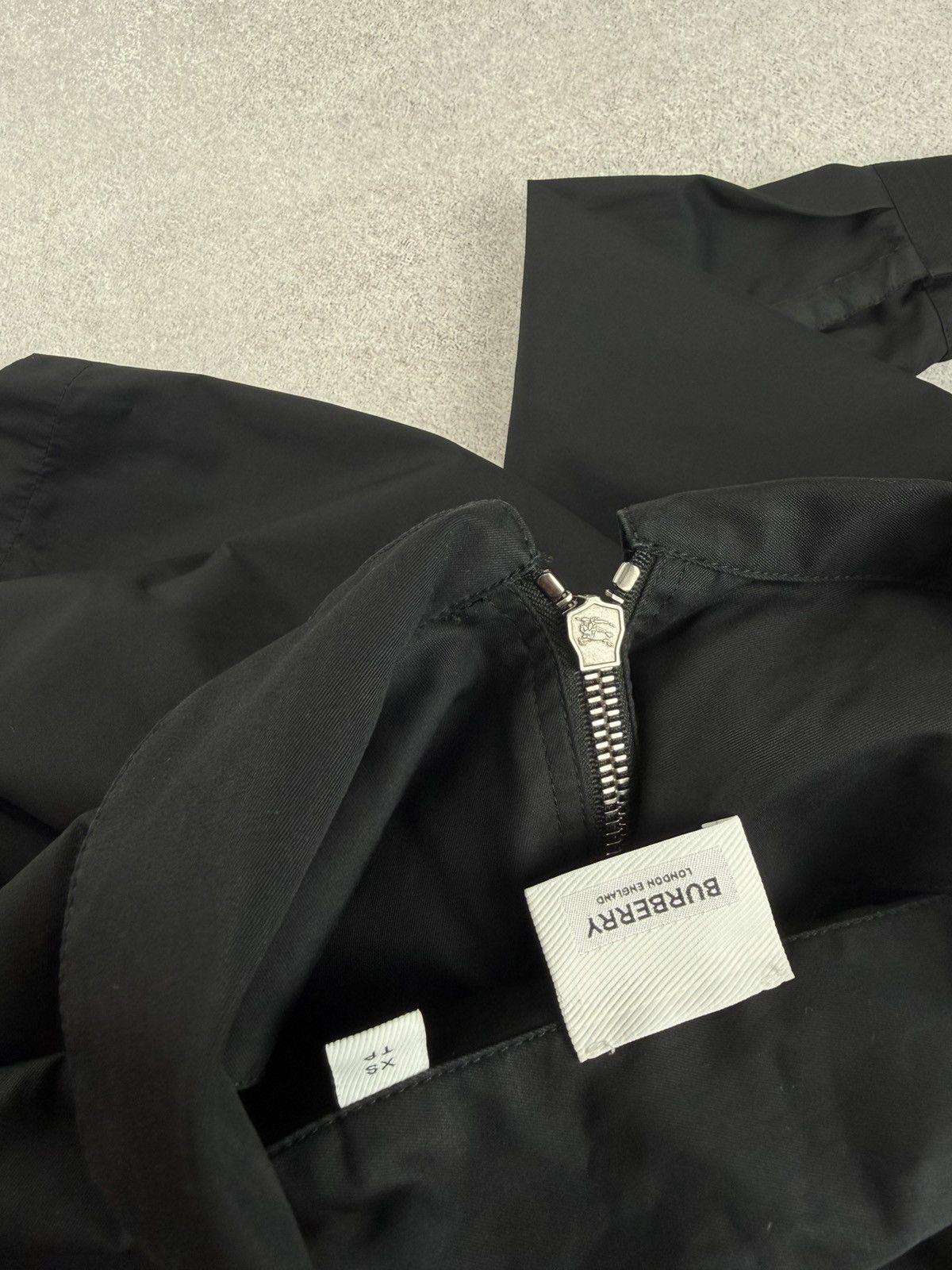 Burberry Burberry Half Zip Logo Tape Shirt Black Size US XS / EU 42 / 0 - 13 Thumbnail