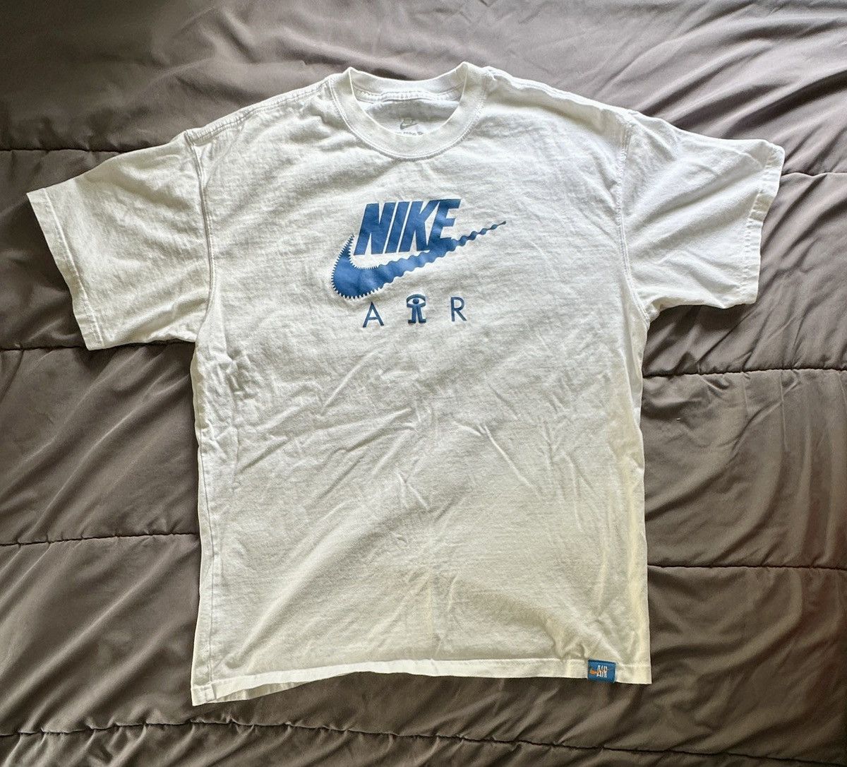 Nike White Nike Tee Size US M / EU 48-50 / 2 - 1 Thumbnail