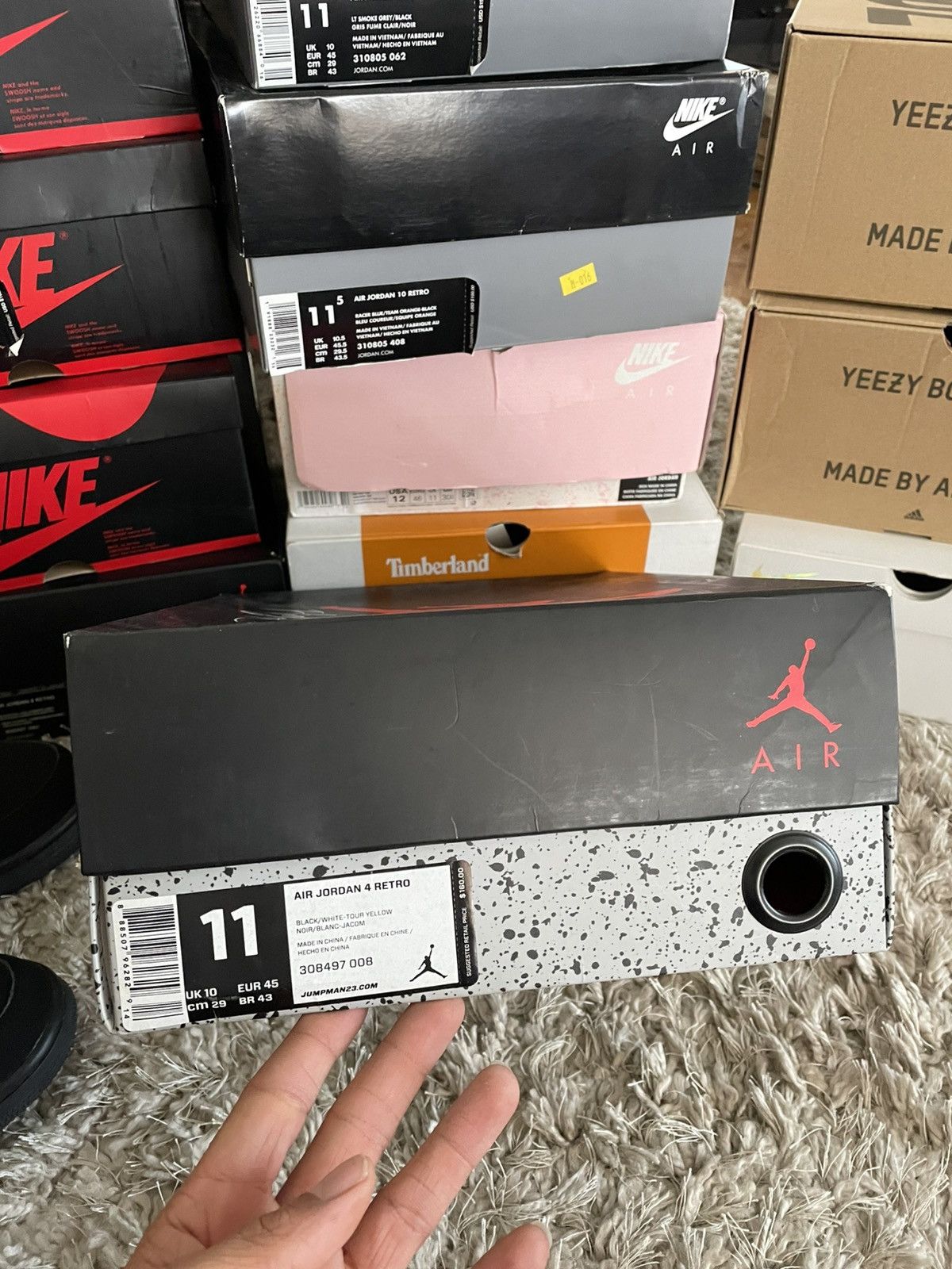 Jordan Brand Jordan 4 Thunder Size US 11 / EU 44 - 11 Thumbnail