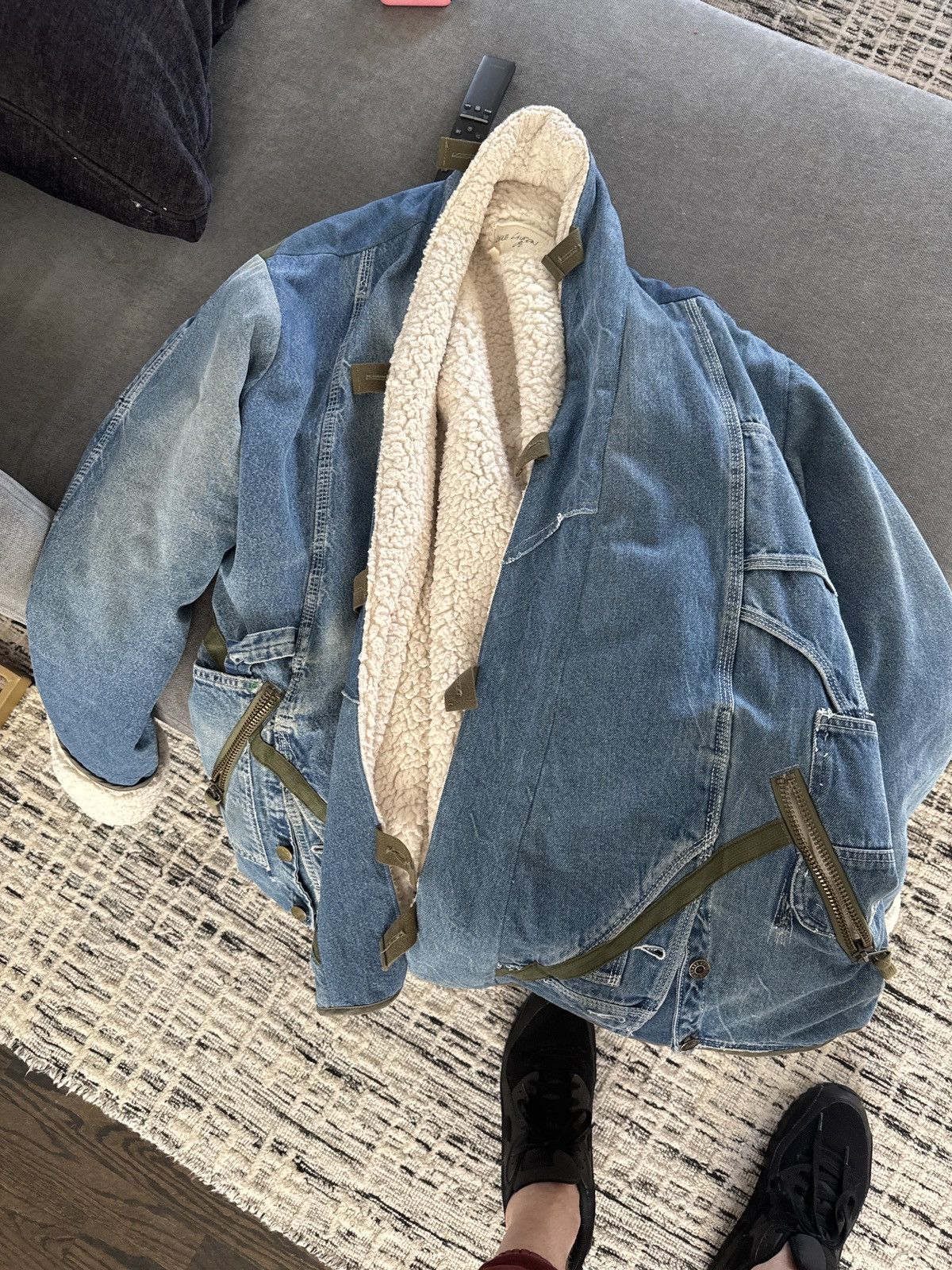 Greg Lauren Greg Lauren - Flight Jacket Size US XXL / EU 58 / 5 - 4 Thumbnail