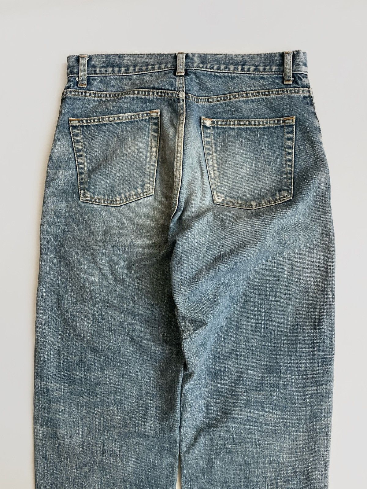 Saint Laurent Paris Saint Laurent Paris distressed denim pants Made in Japan Size 27" / US 4 / IT 40 - 4 Thumbnail