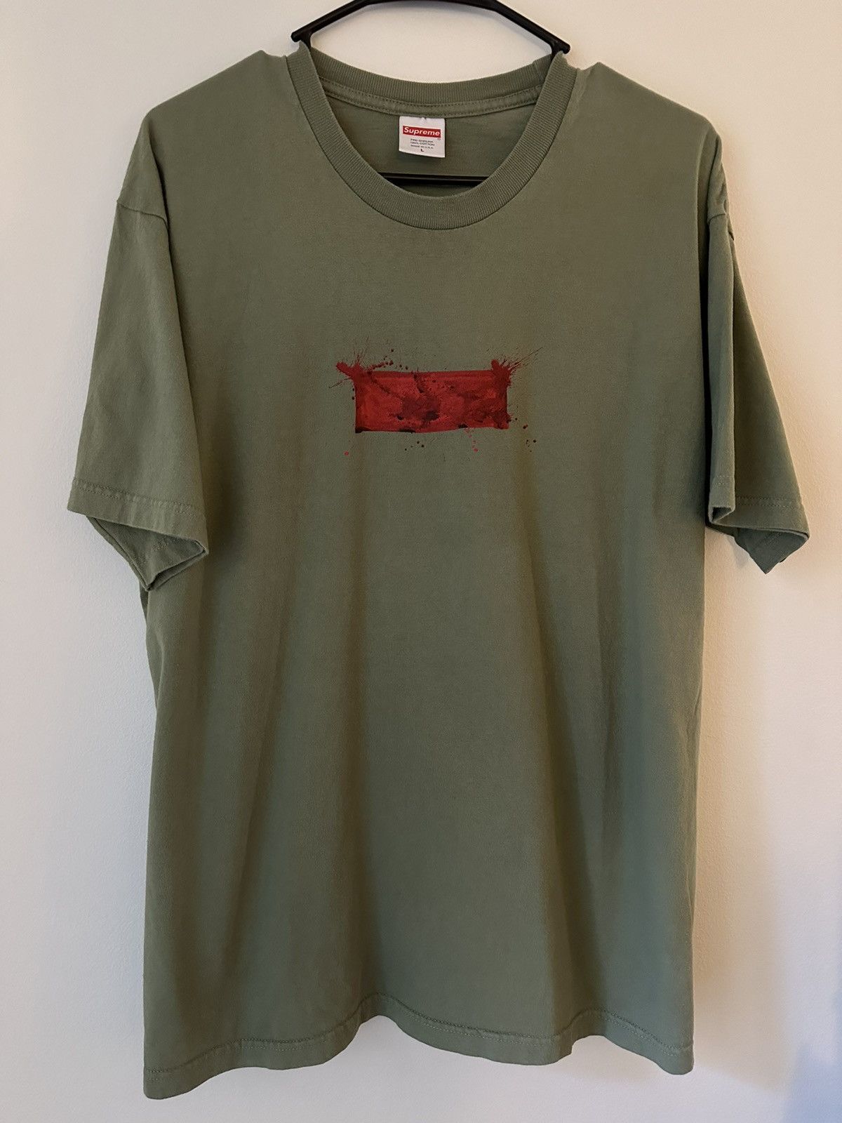 Supreme Supreme Ralph Steadman Box Logo Tee Size US L / EU 52-54 / 3 - 1 Thumbnail