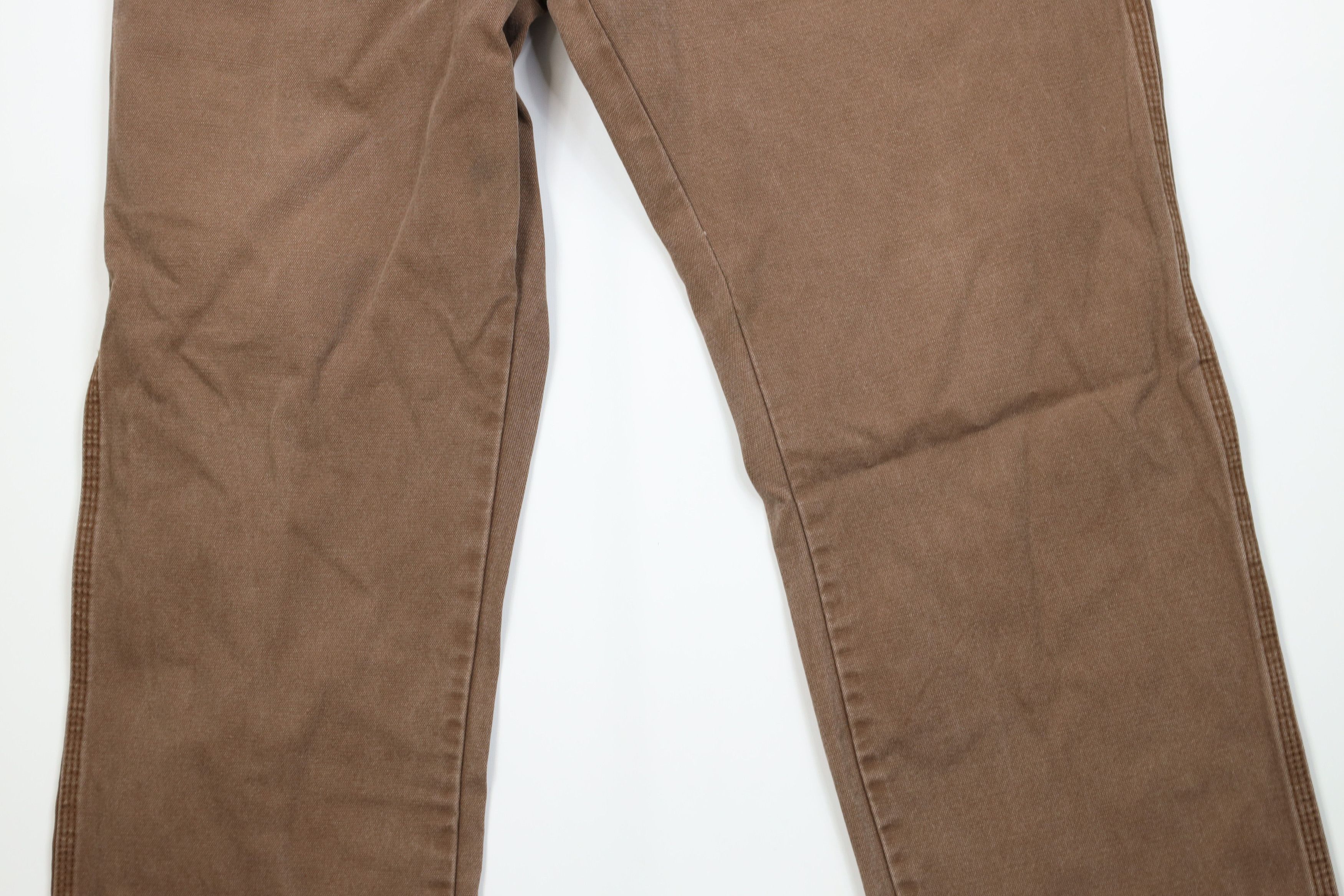 Dickies Vintage Y2K Dickies Wide Leg Dungaree Pants Brown Cotton Size US 38 / EU 54 - 3 Thumbnail