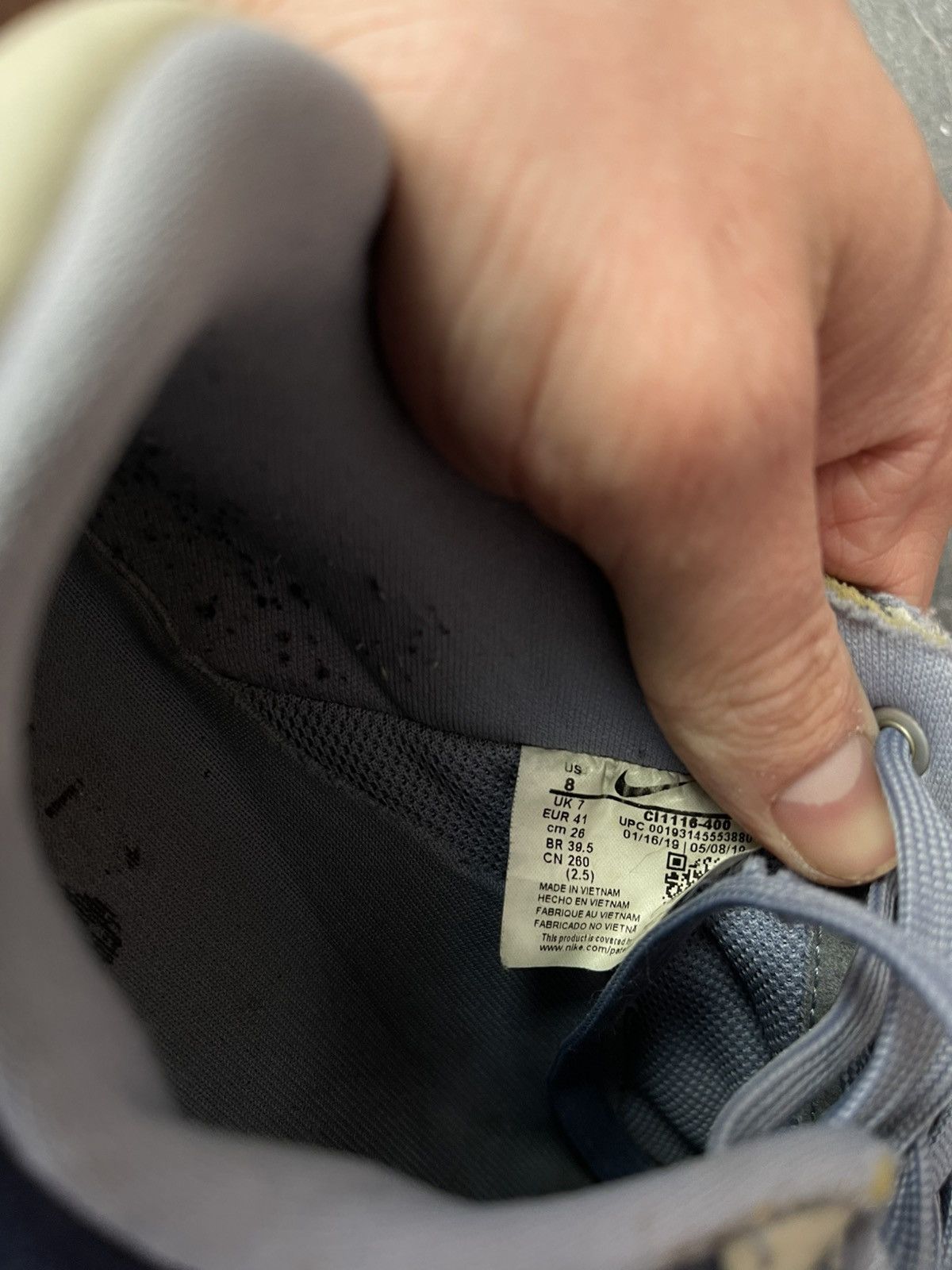 Nike × Streetwear × Vintage Vintage Nike air force low top sneakers Size US 8 / EU 41 - 14 Thumbnail