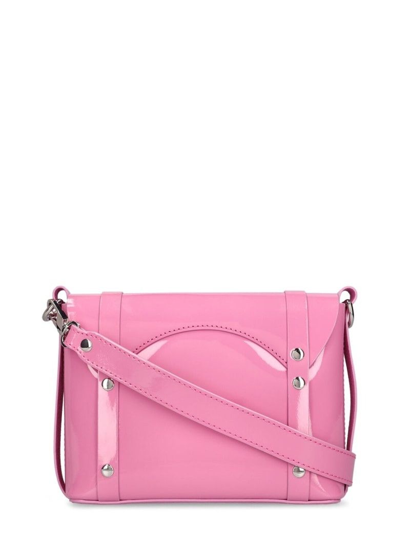 Vivienne Westwood o1f1d3z0825 Size: OS / Kim Patent Leather Crossbody Bag Pink Size ONE SIZE - 4 Thumbnail