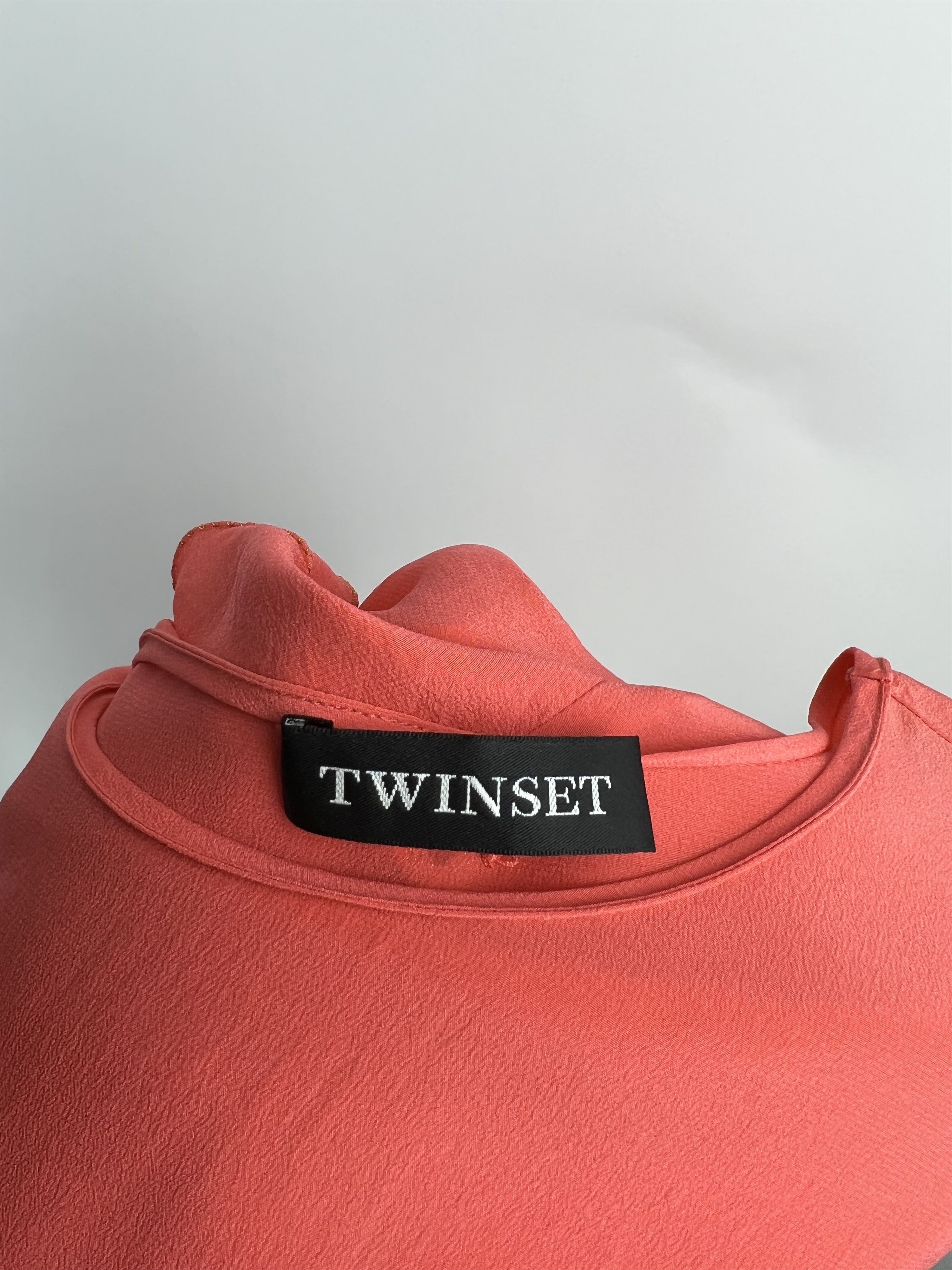 TWINSET Twin-Set 100% Silk Short Dress Size 40 Size L / US 10 / IT 46 - 6 Thumbnail