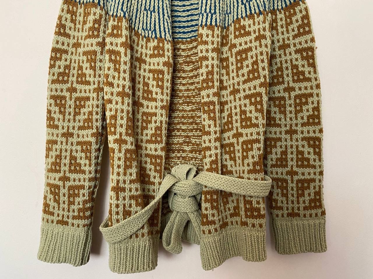 Dries Van Noten Dries Van Noten Heavy Long Chunky Knit Belted Cardigan Size US M / EU 48-50 / 2 - 3 Thumbnail