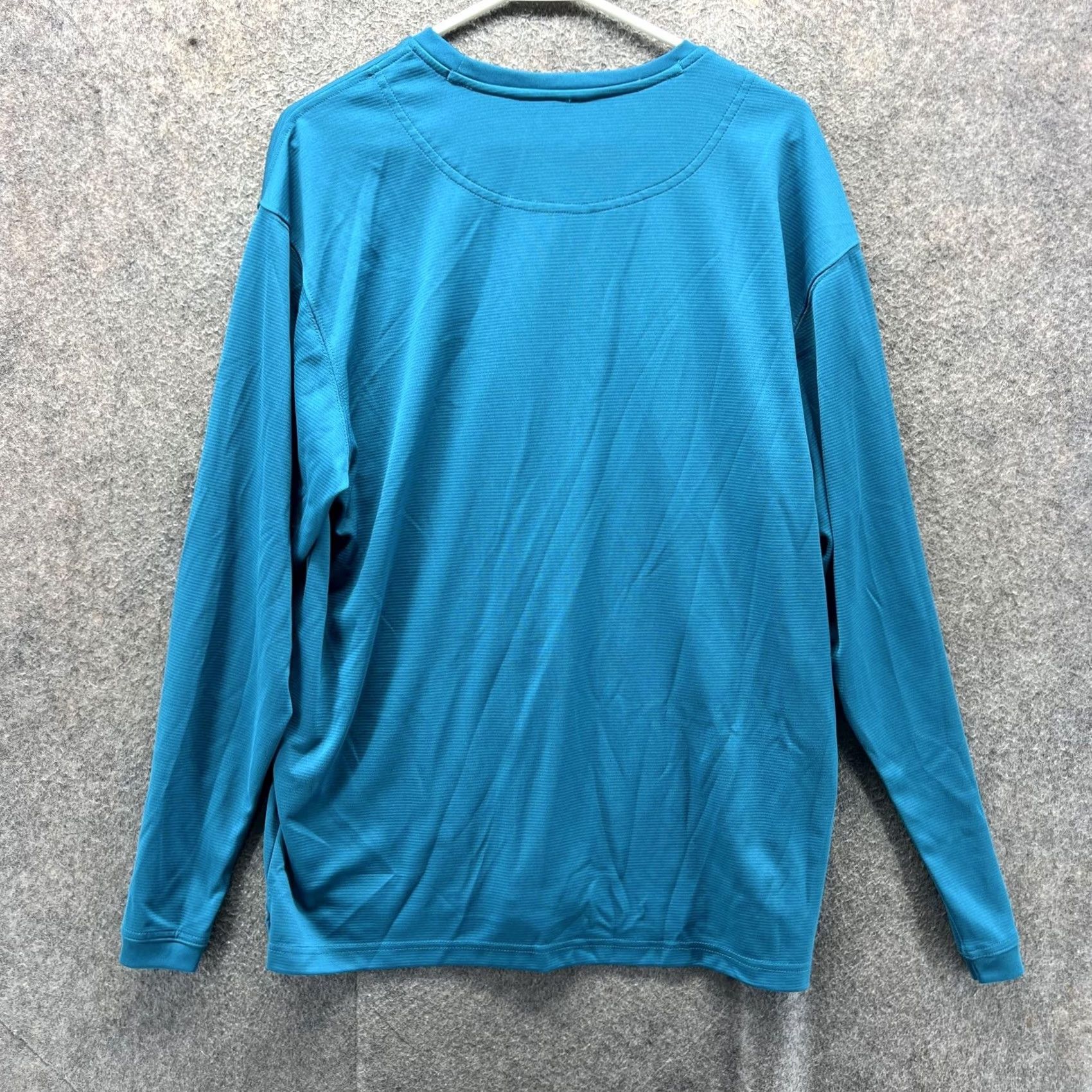 Vintage Reel Legends Shirt Mens Large Blue Long Sleeve Performance Fishing Tee Crewneck Size US L / EU 52-54 / 3 - 2 Thumbnail