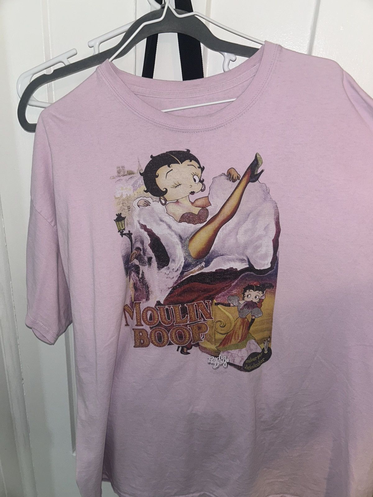 Vintage Betty Boop ‘Moulin Boop’ Tee Size US XL / EU 56 / 4 - 1 Thumbnail