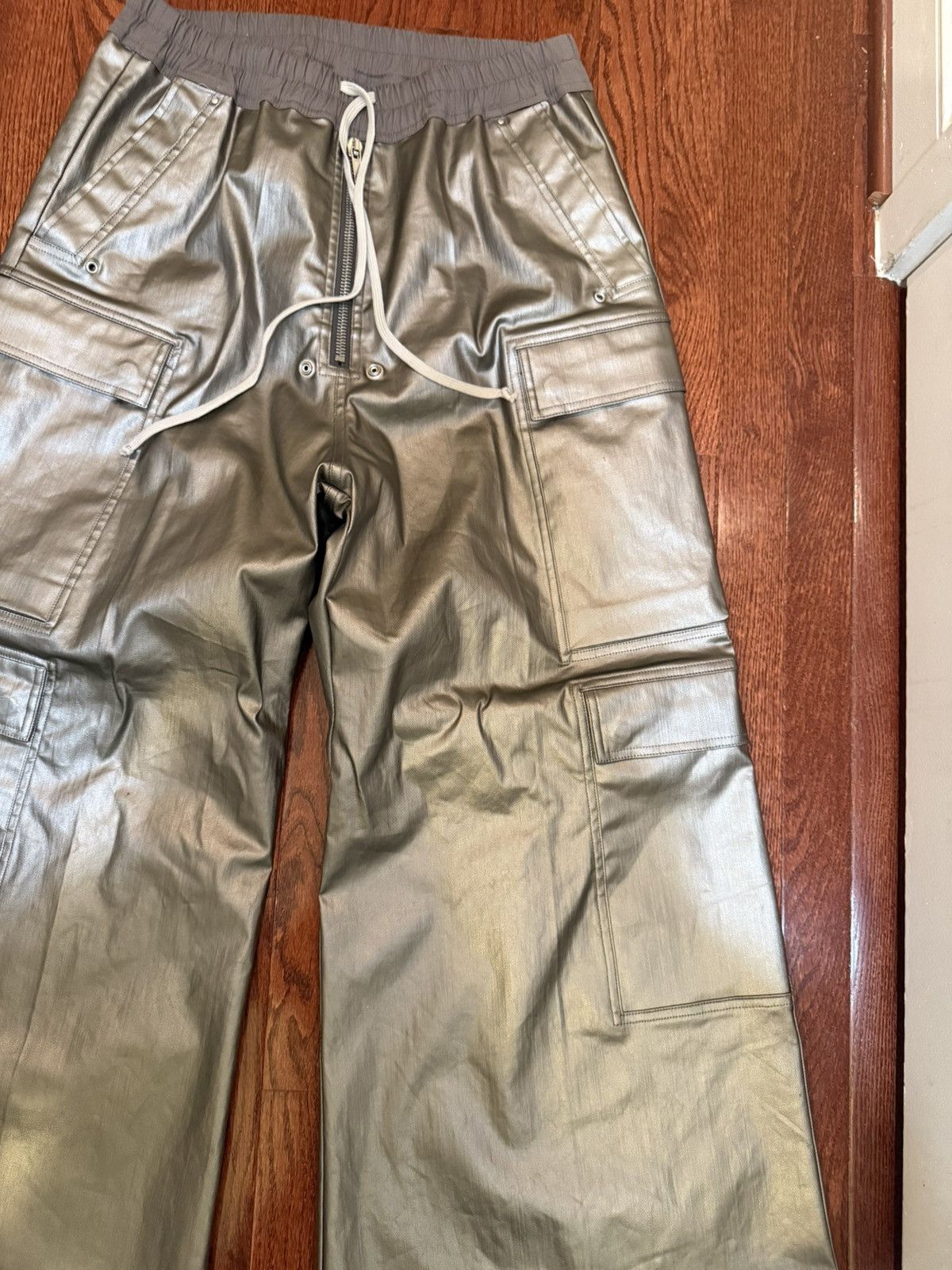 Rick Owens Rick Owen Belas Cargo Pants GunMetal Size US 34 / EU 50 - 4 Thumbnail