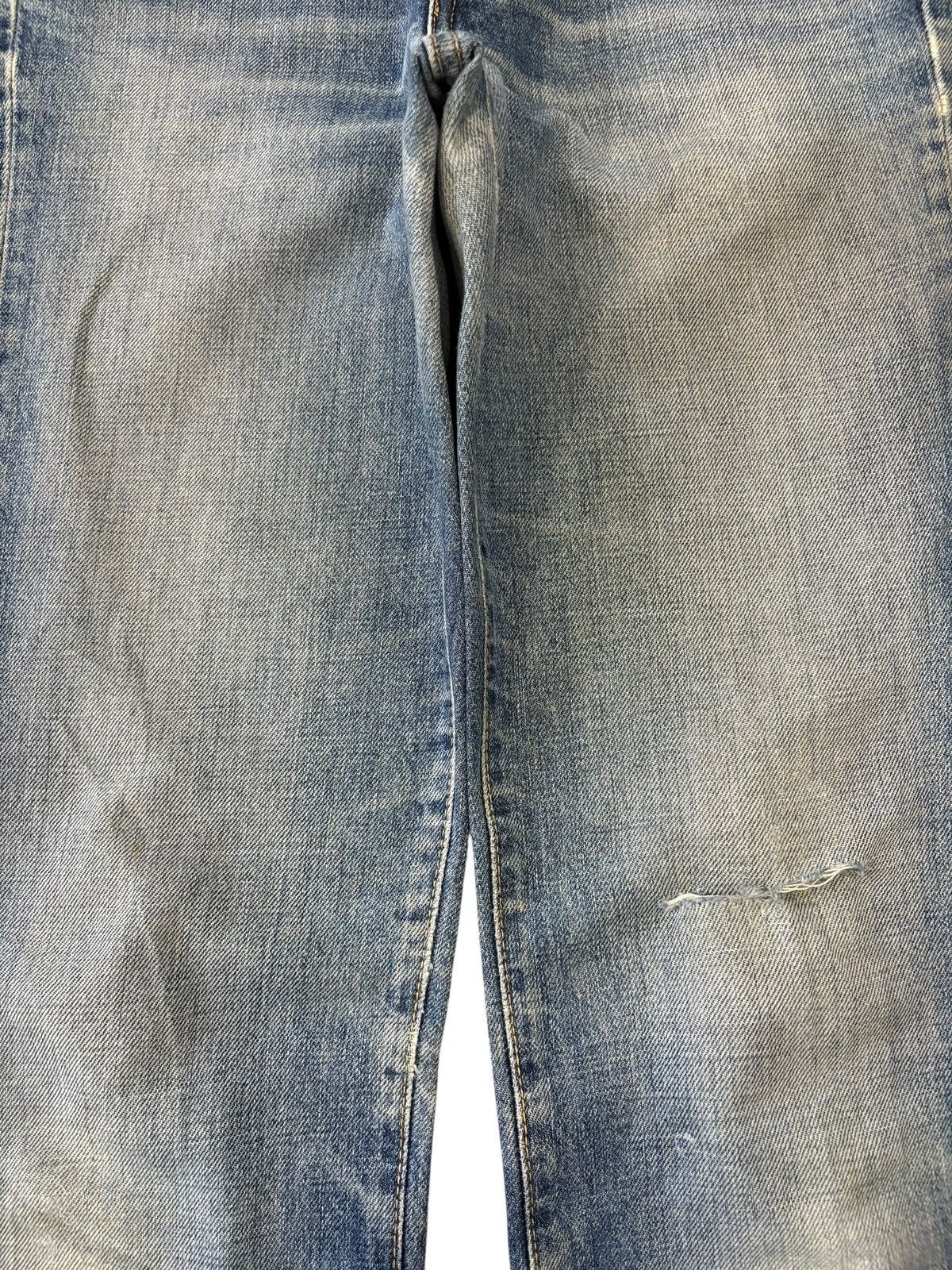 Calvin Klein Vintage Calvin Klein Distressed Flare Jeans Size 27" / US 4 / IT 40 - 5 Thumbnail