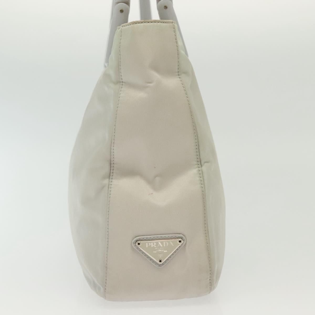 Prada PRADA Shoulder Bag Nylon Ivory Silver Size ONE SIZE - 5 Thumbnail