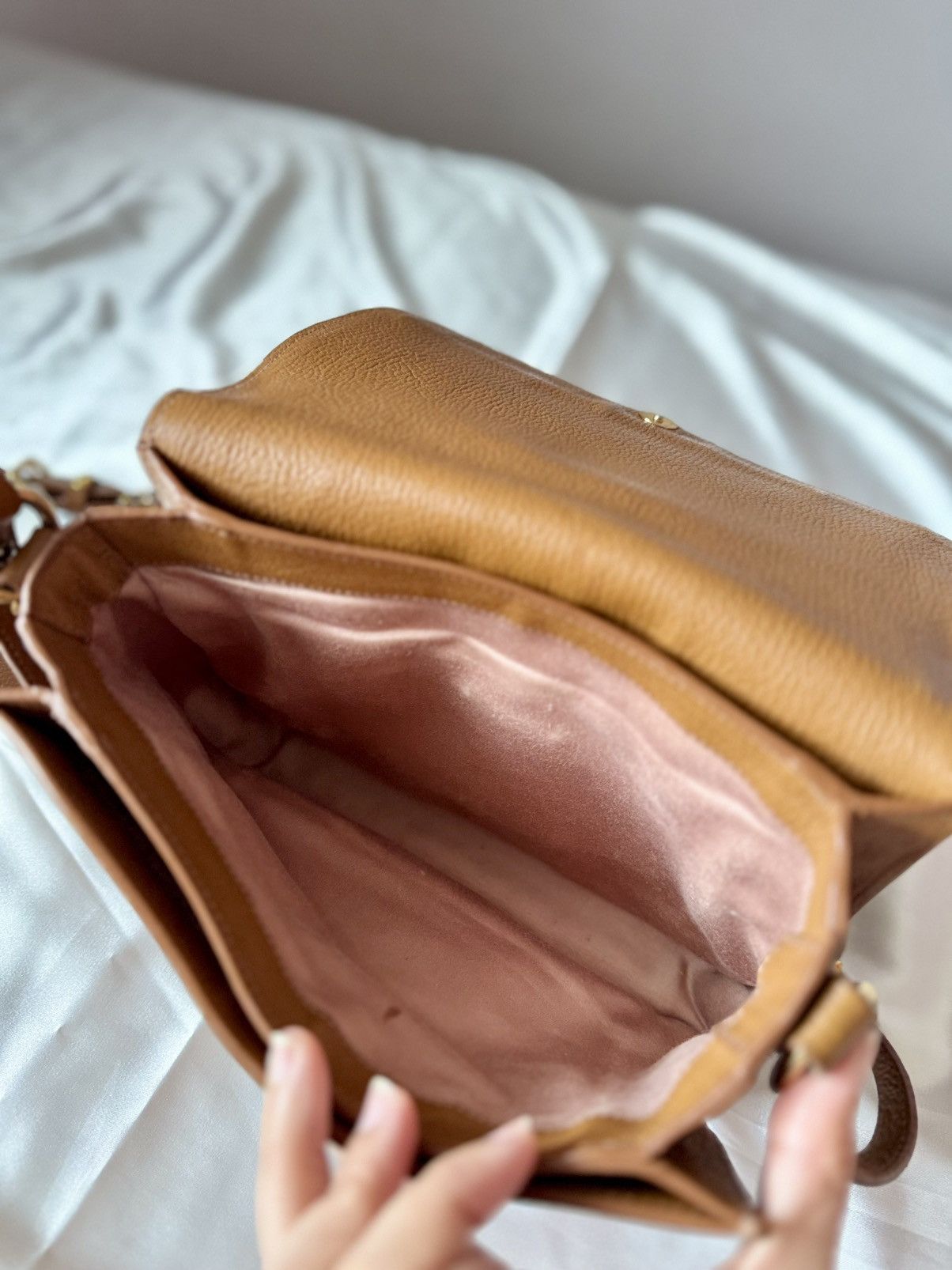 Miu Miu Authentic MIU MIU Madras Brown Crystals Crossbody Sling Bag Size ONE SIZE - 18 Thumbnail