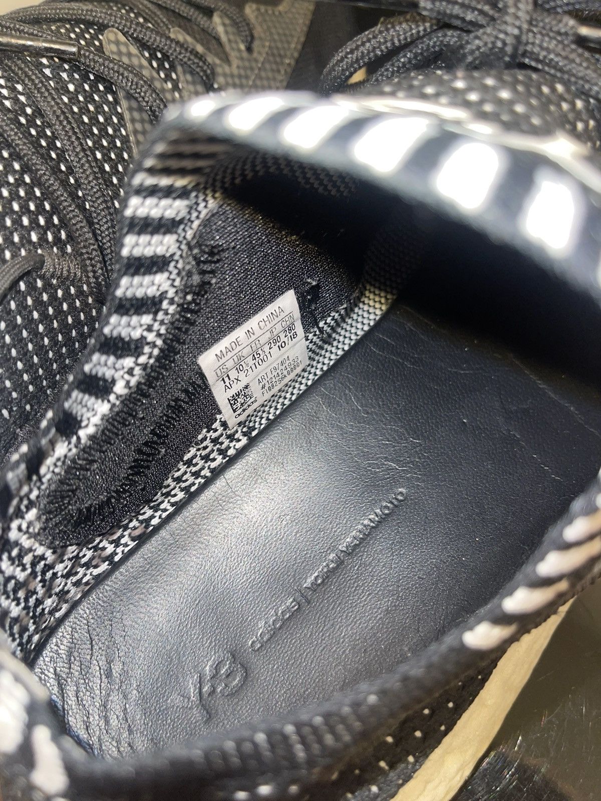 Adidas × Y-3 Y-3 Low Top Sneakers Size US 11 / EU 44 - 7 Thumbnail