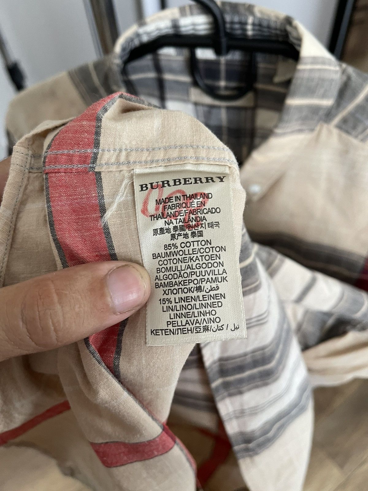 Burberry Burberry Brit Shirt Button Up Nova Check Size US L / EU 52-54 / 3 - 12 Thumbnail